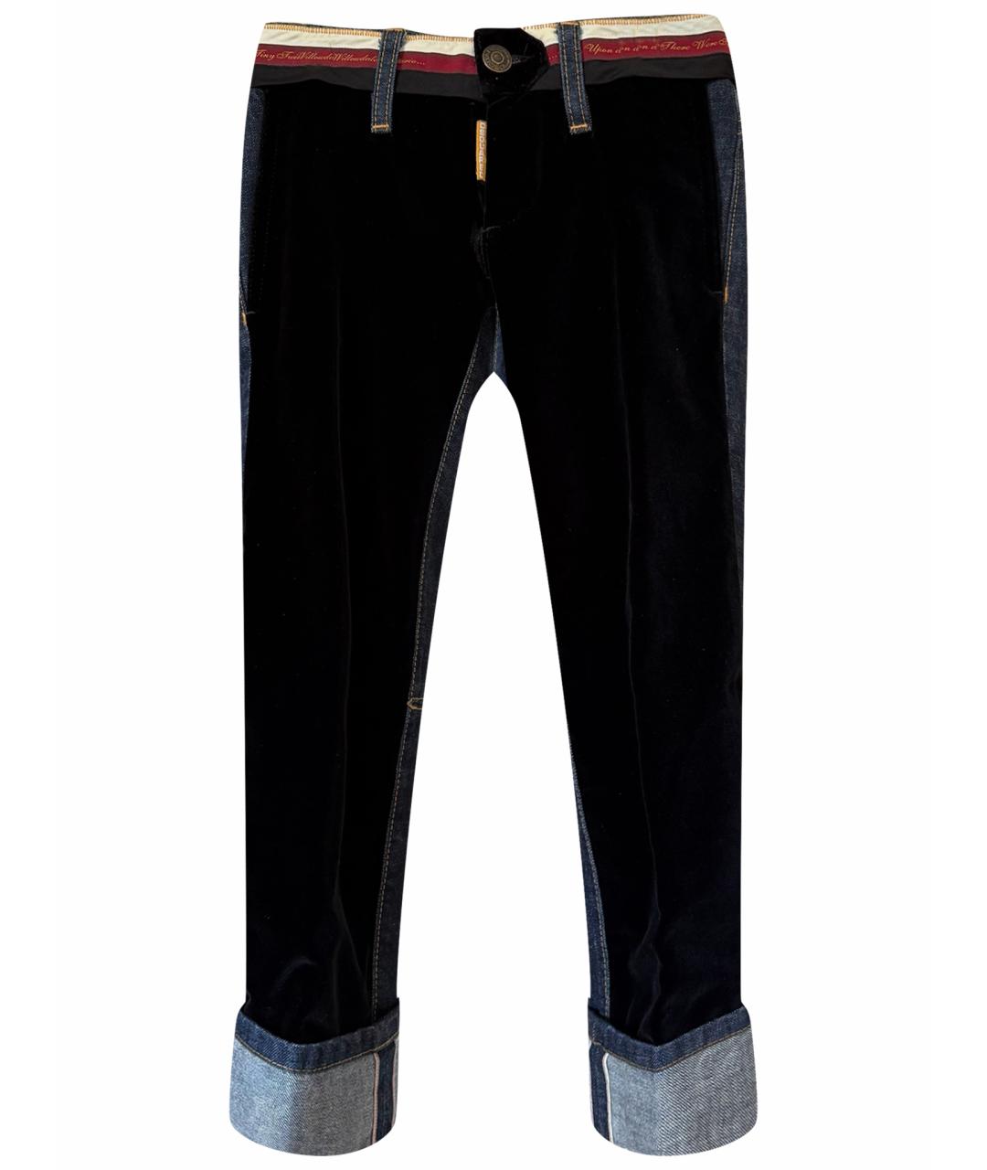 DSQUARED2 Черные прямые джинсы, фото 1
