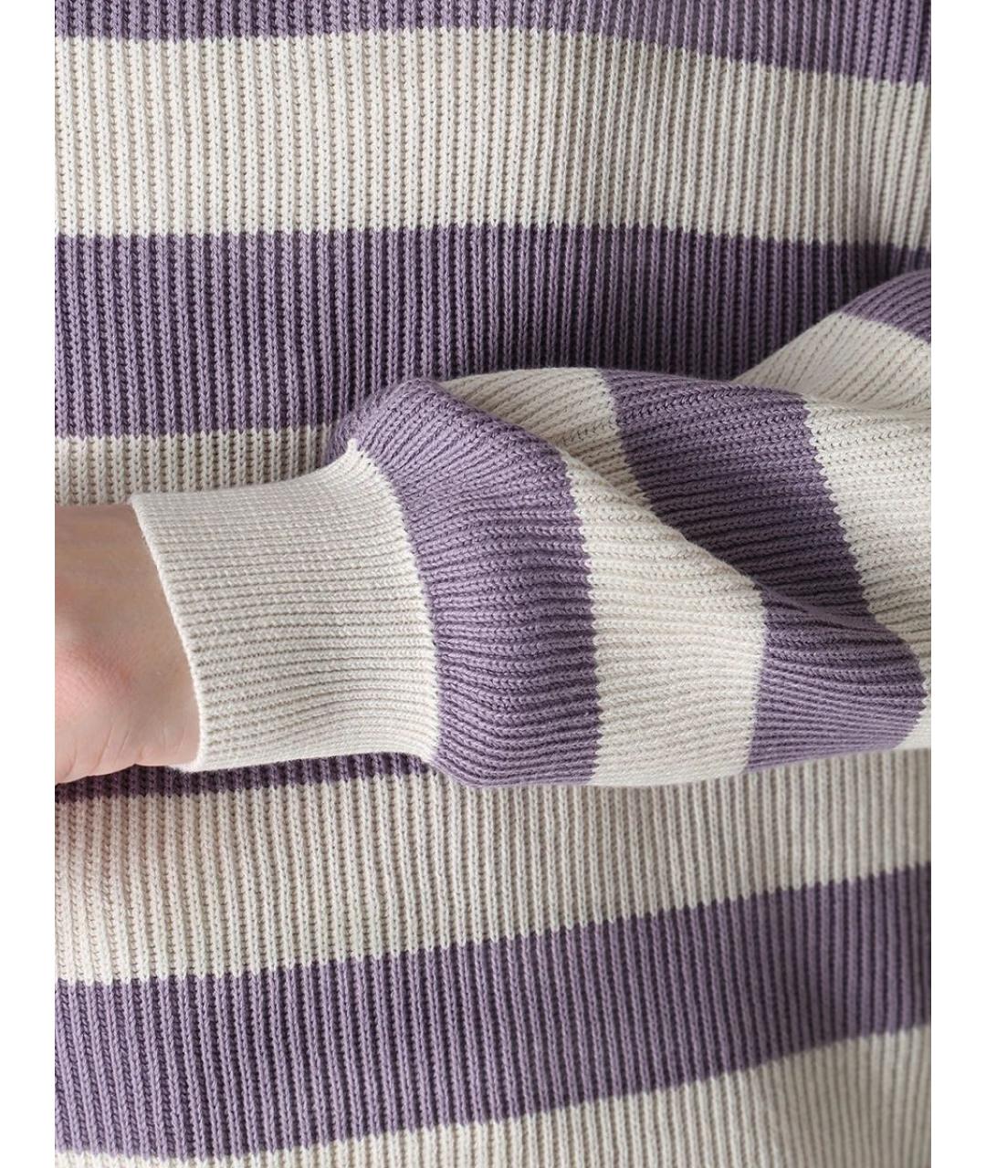 BRUNELLO CUCINELLI Мульти хлопковый джемпер / свитер, фото 4