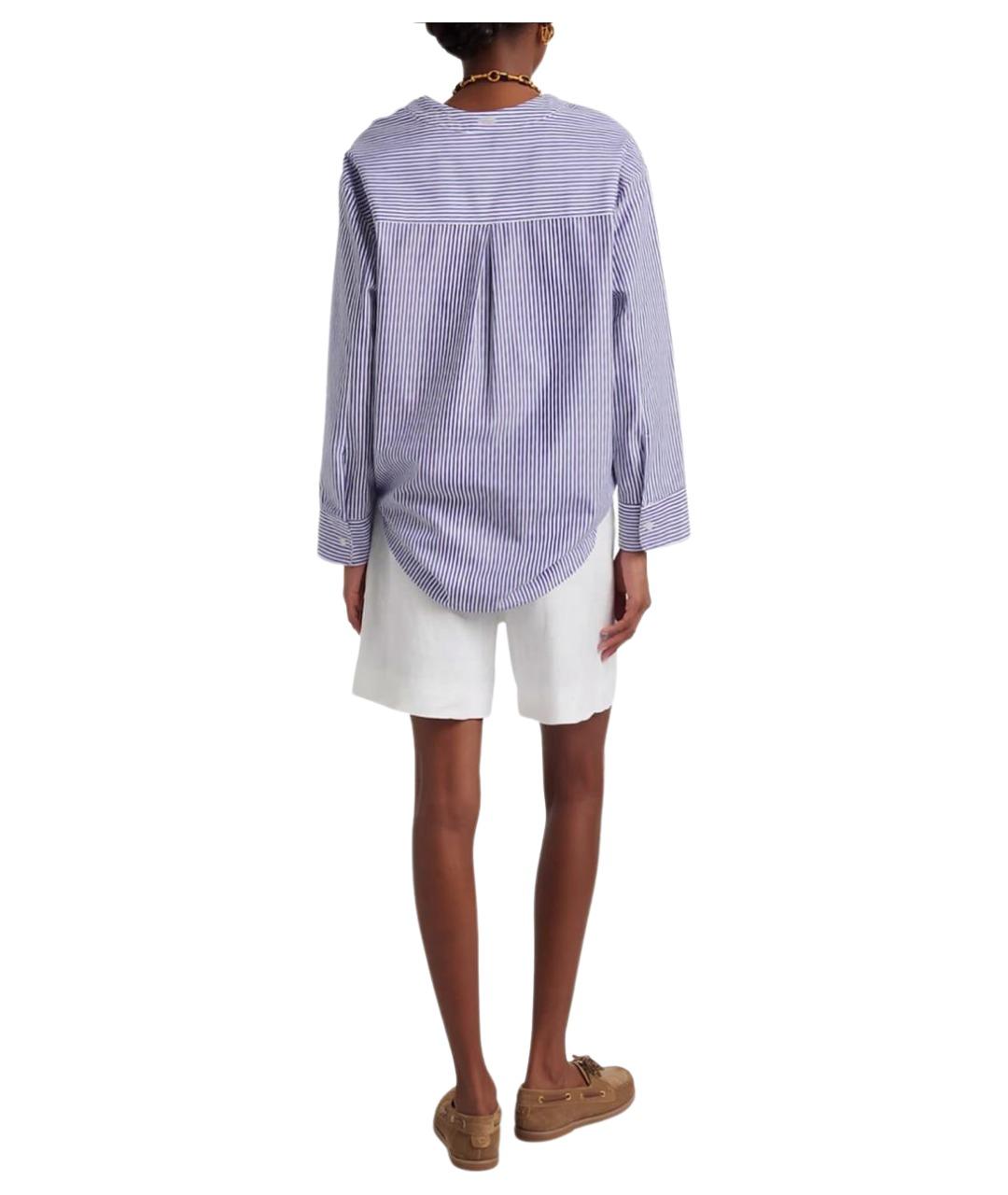 'S MAX MARA Белые льняные шорты, фото 3