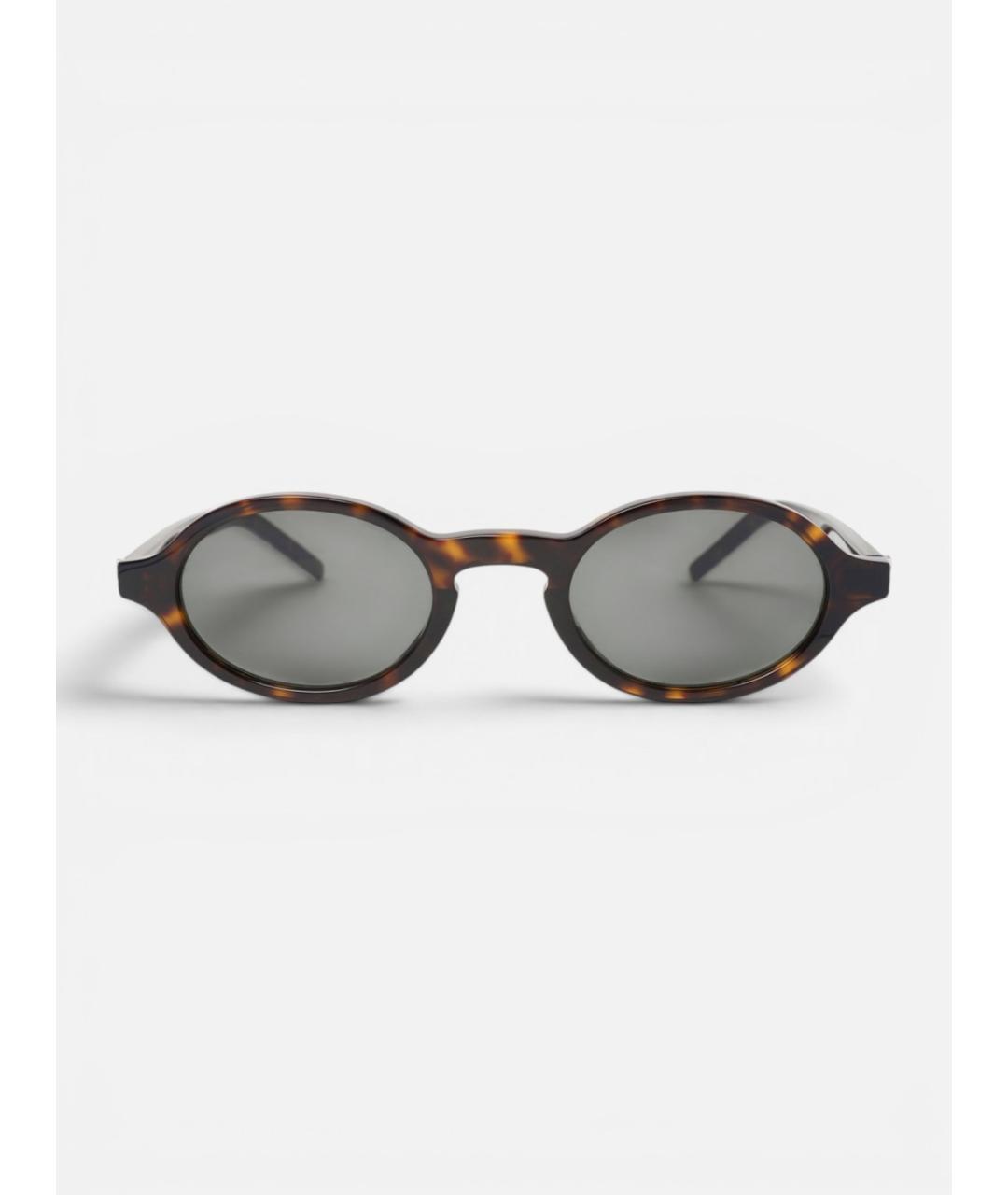 SAINT LAURENT Мульти пластиковые солнцезащитные очки, фото 1