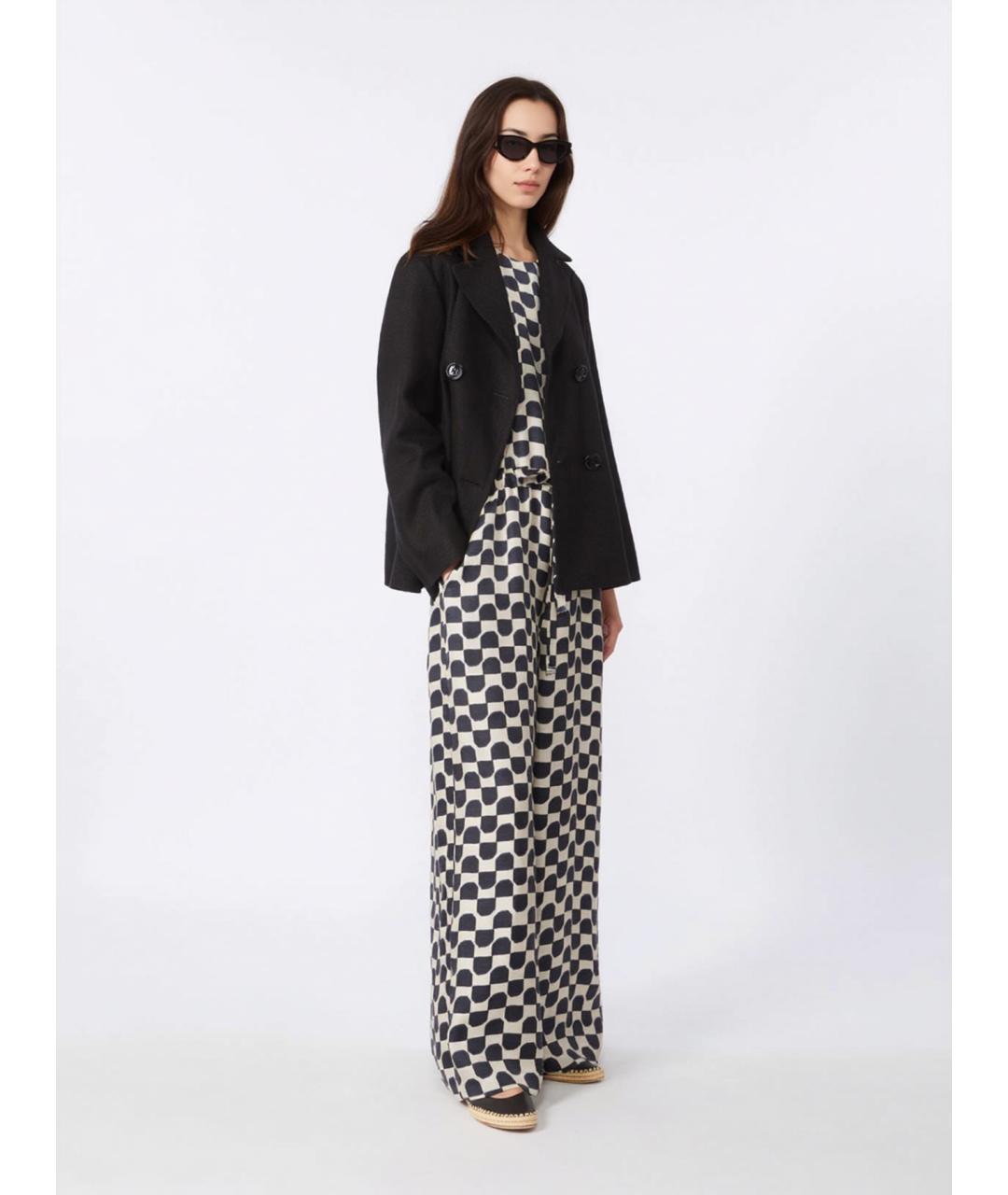 'S MAX MARA Мульти шелковый комбинезон, фото 3