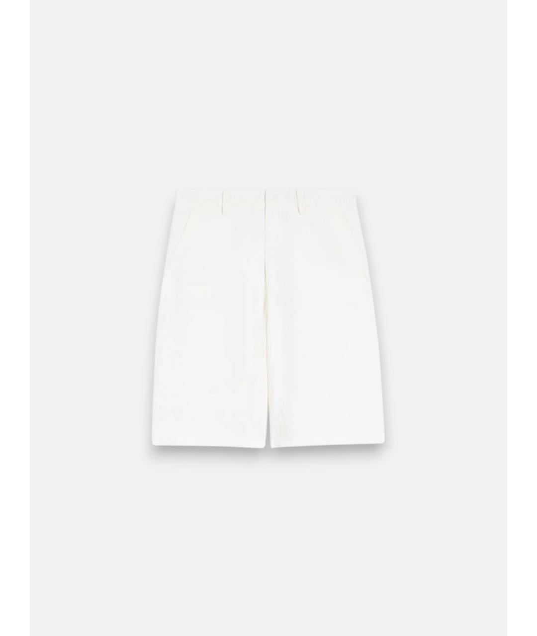 'S MAX MARA Белые хлопковые шорты, фото 1