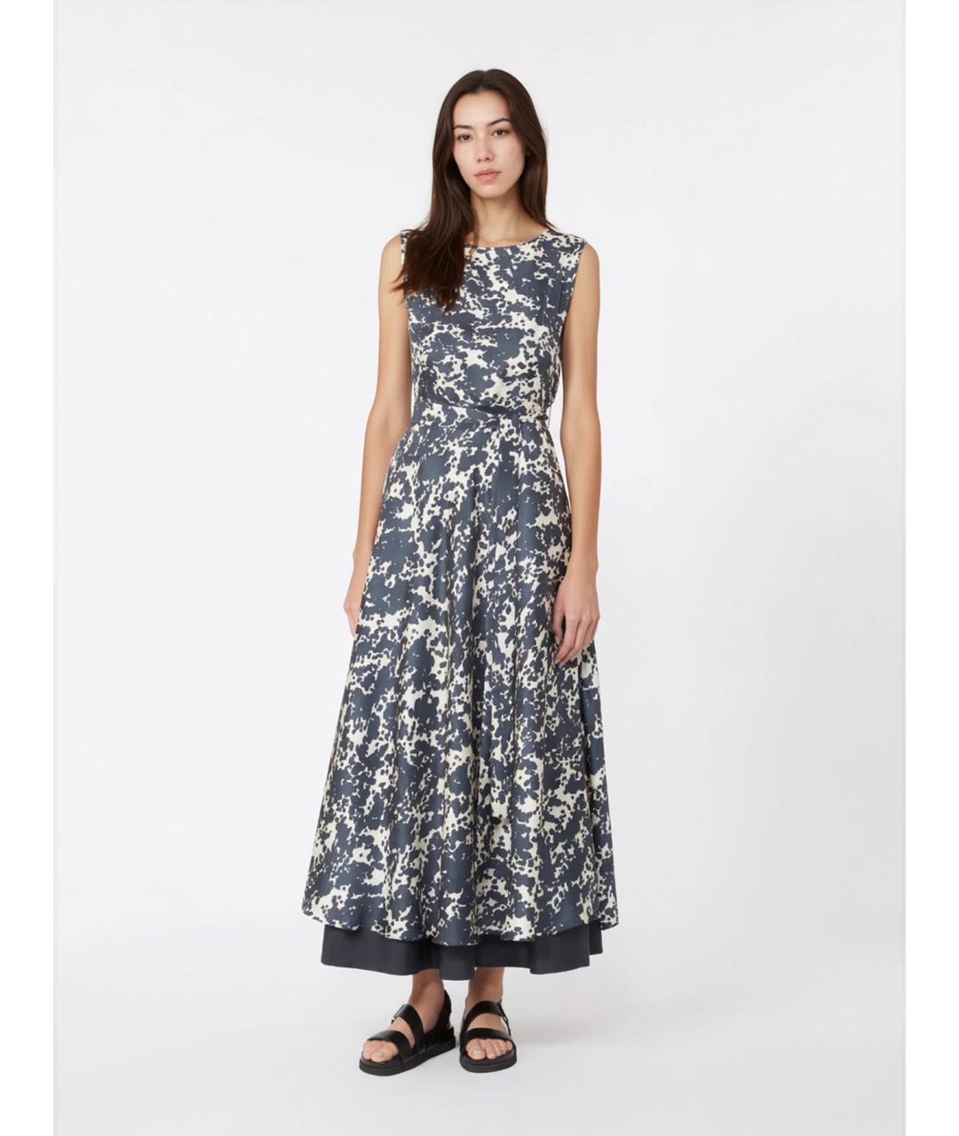 'S MAX MARA Шелковое повседневное платье, фото 2