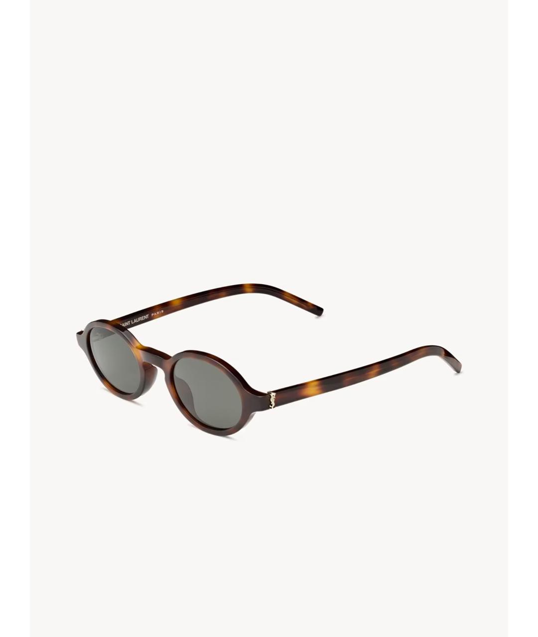 SAINT LAURENT Мульти пластиковые солнцезащитные очки, фото 2