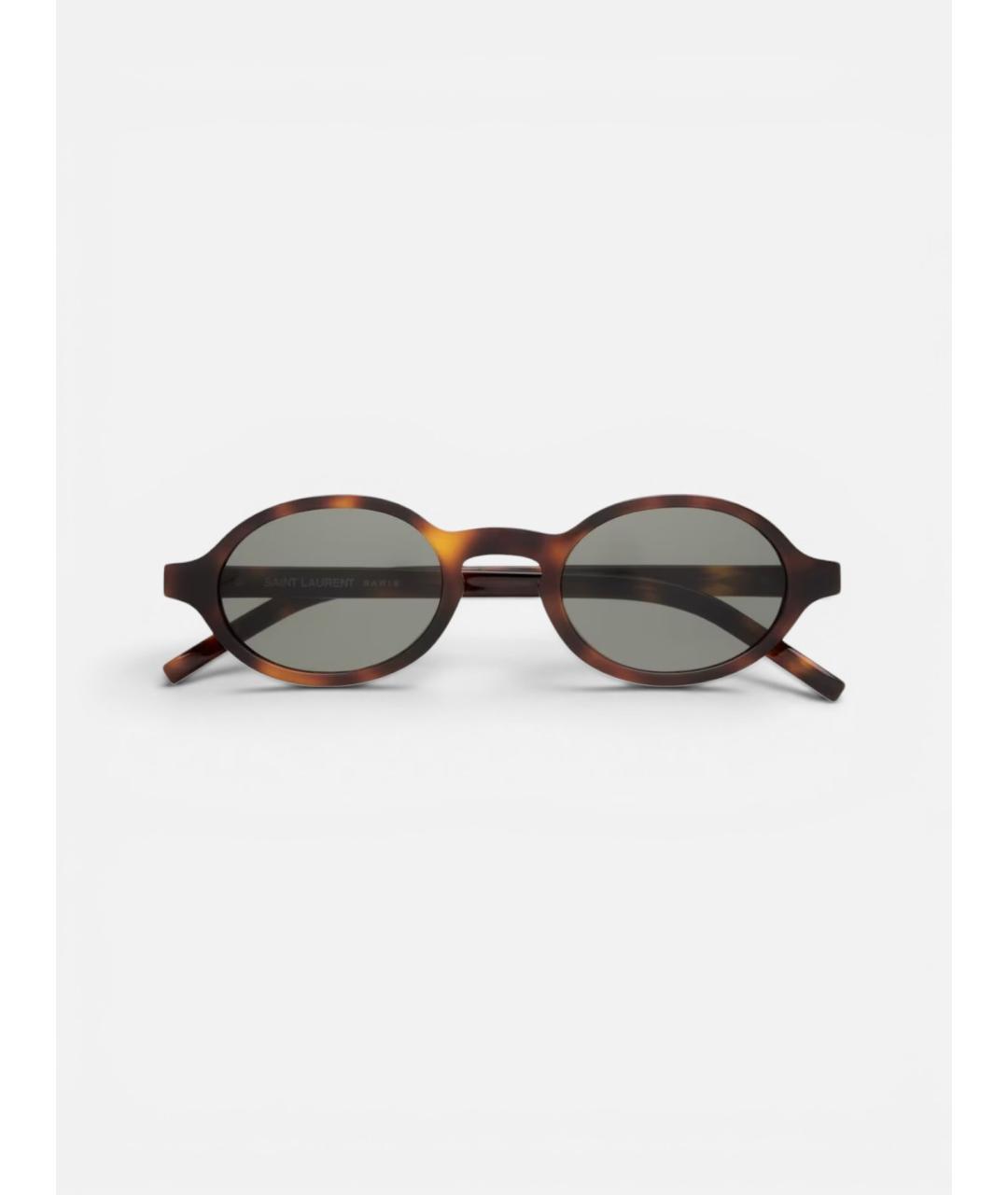 SAINT LAURENT Мульти пластиковые солнцезащитные очки, фото 1