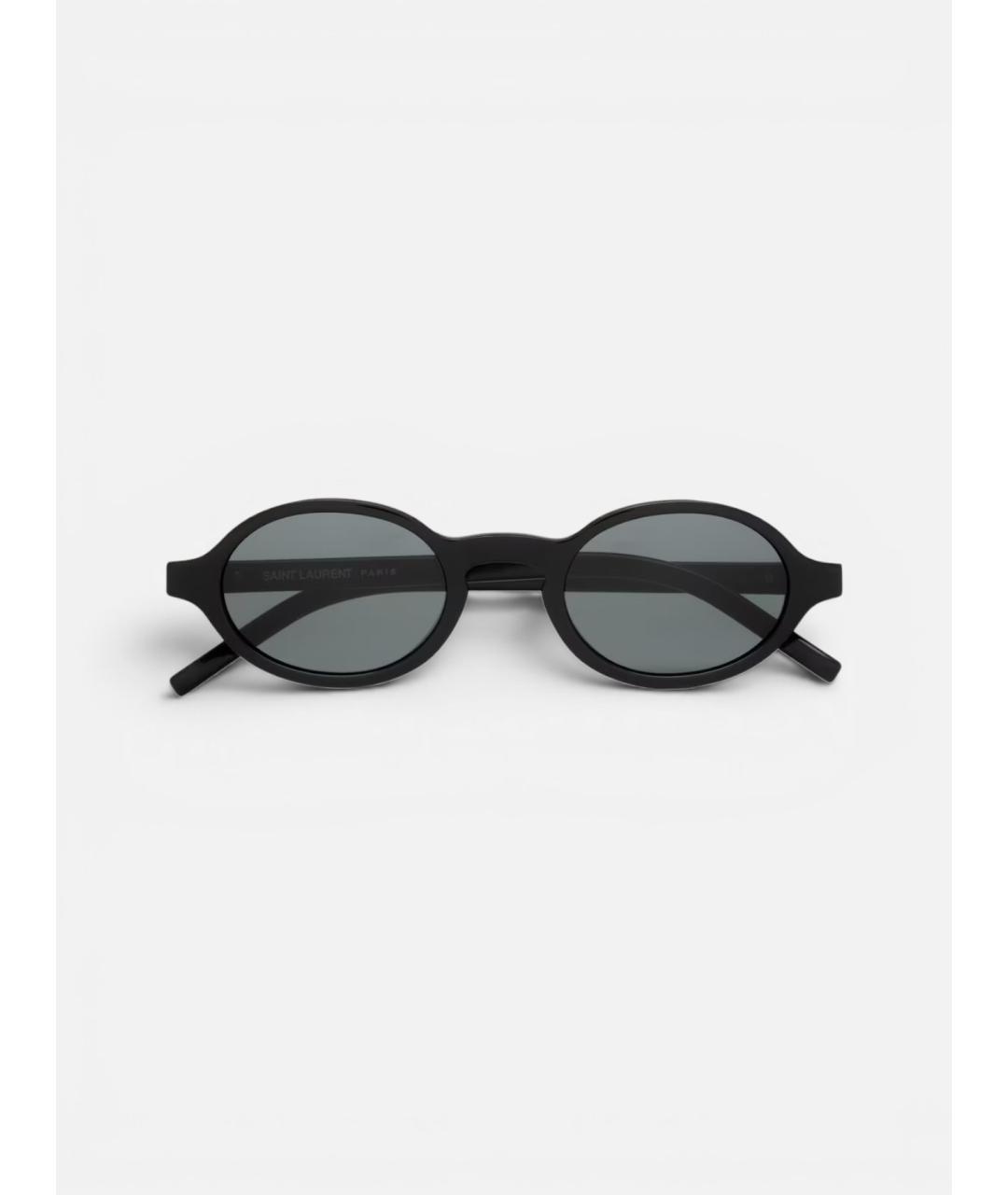 SAINT LAURENT Черные солнцезащитные очки, фото 3