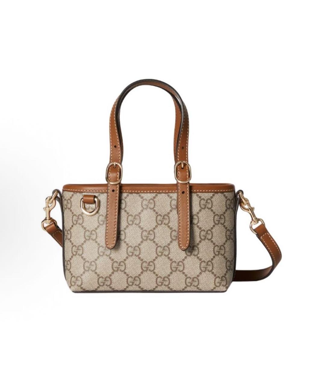 GUCCI Коричневая сумка тоут, фото 9