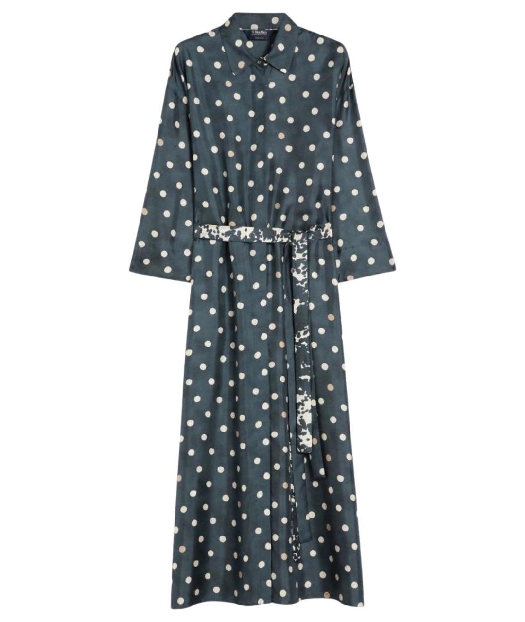 'S MAX MARA Мульти шелковое повседневное платье, фото 1
