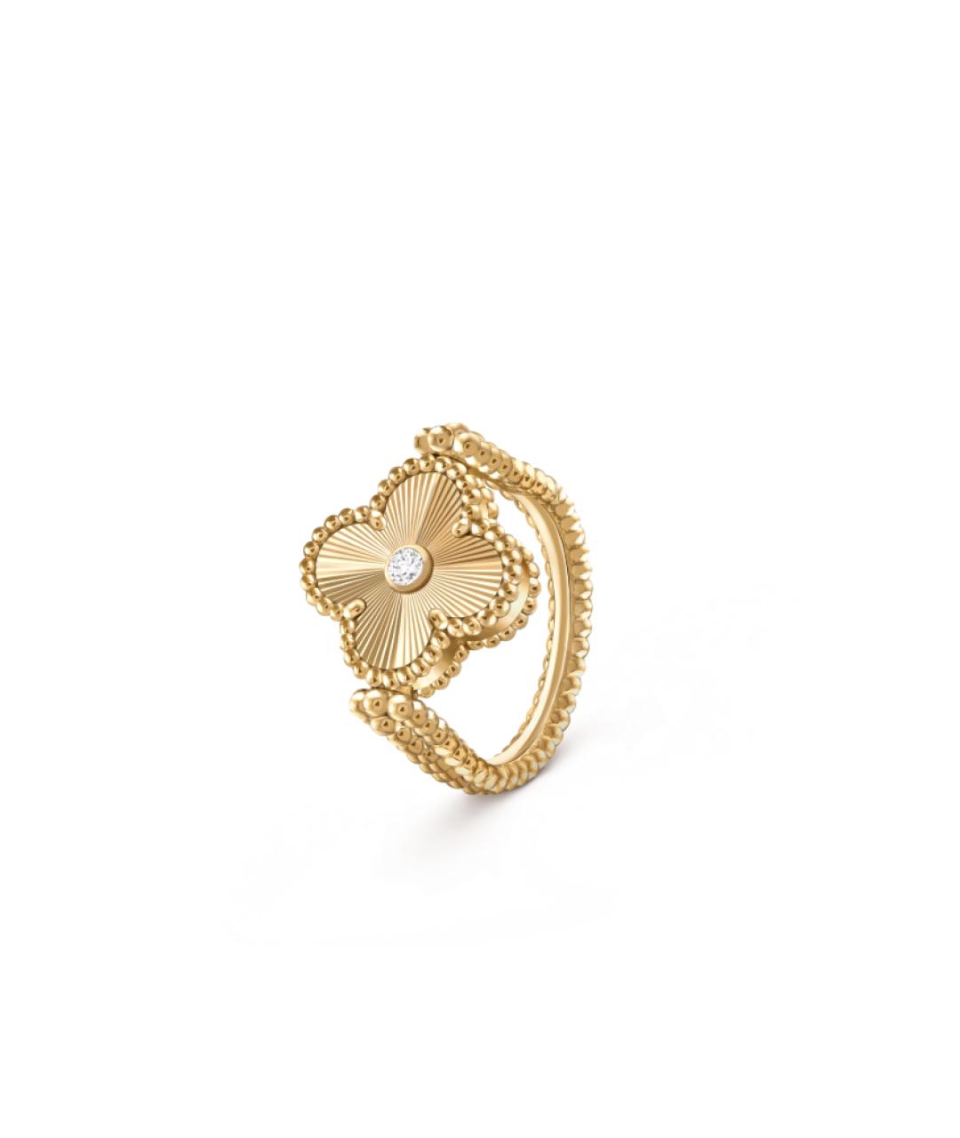 VAN CLEEF & ARPELS Синее кольцо из желтого золота, фото 4