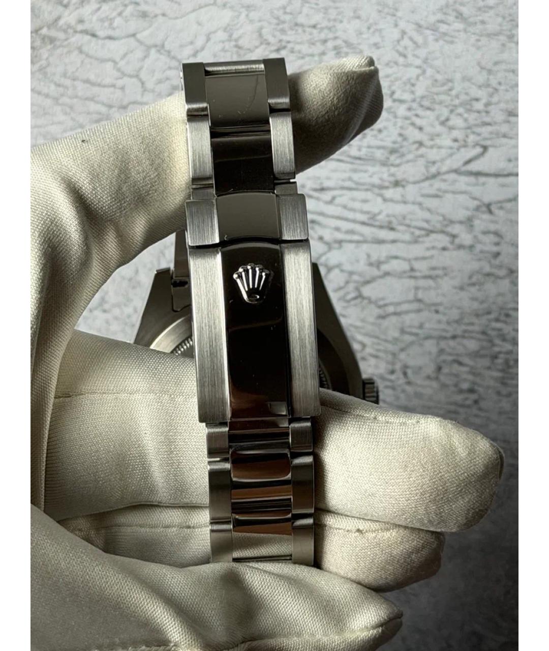 ROLEX Серебряные часы из белого золота, фото 7