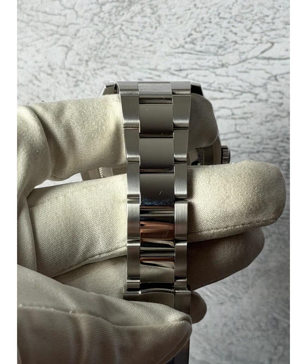 ROLEX Серебряные часы из белого золота, фото 6