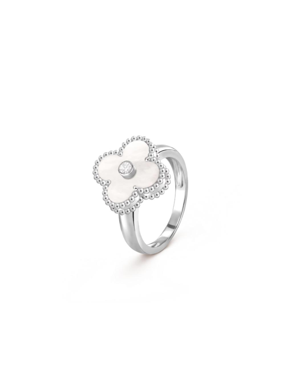 VAN CLEEF & ARPELS Серебряное кольцо из белого золота, фото 4