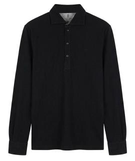 BRUNELLO CUCINELLI Поло с длинным рукавом