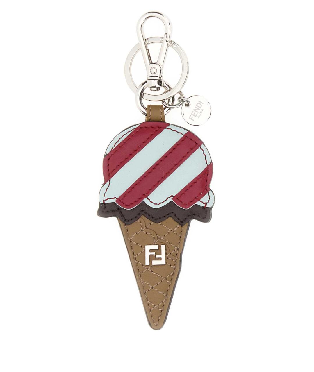 FENDI Мульти брелок, фото 1