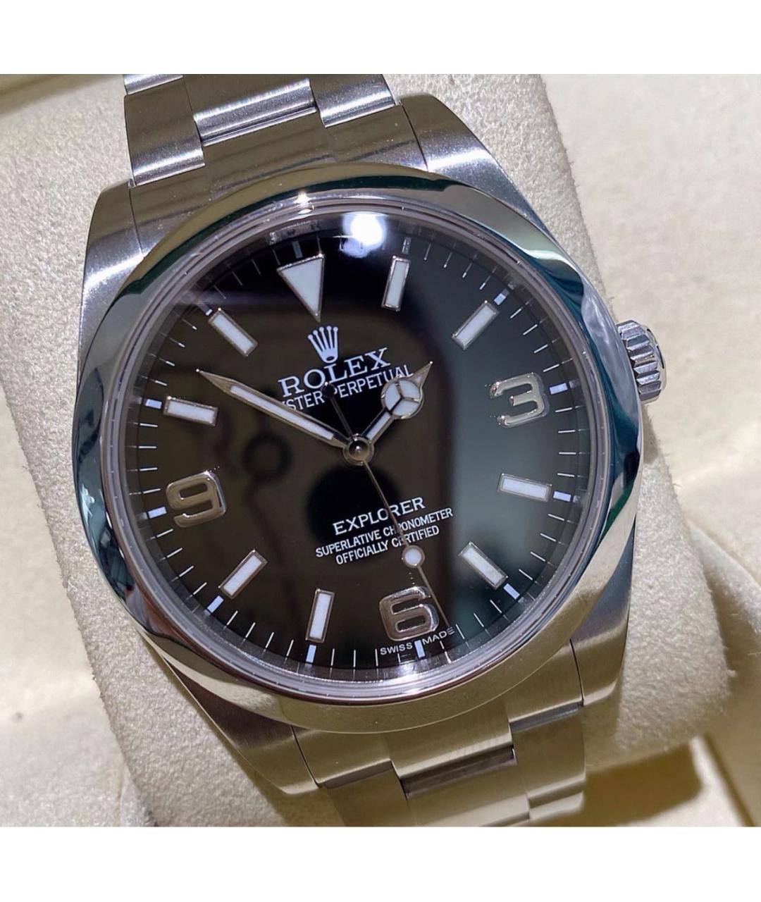 ROLEX Серебряные часы, фото 3