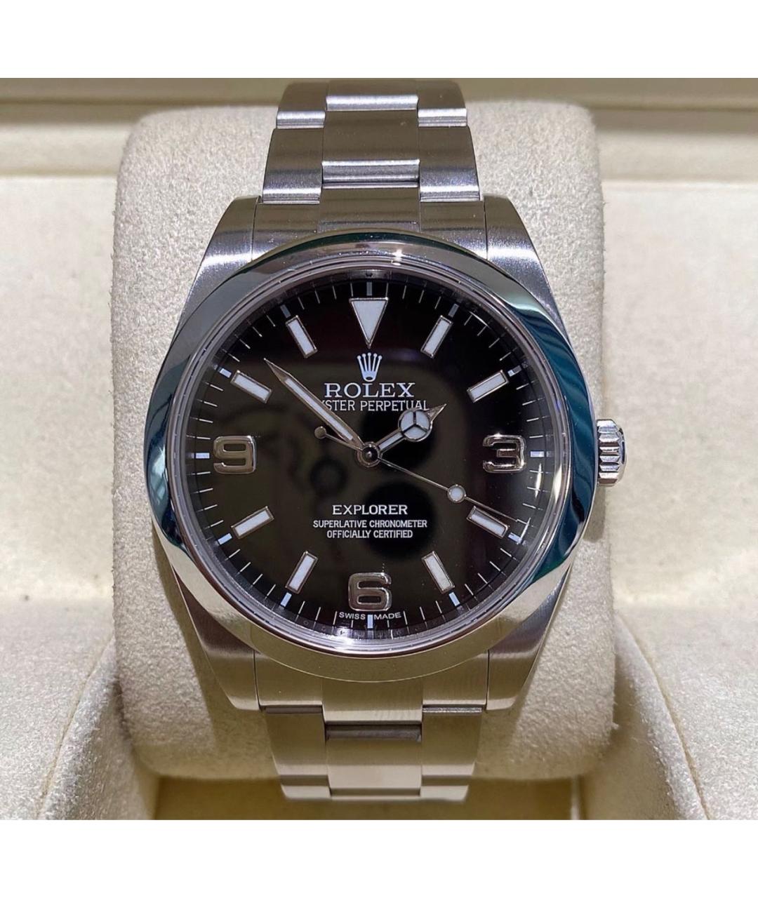 ROLEX Серебряные часы, фото 2