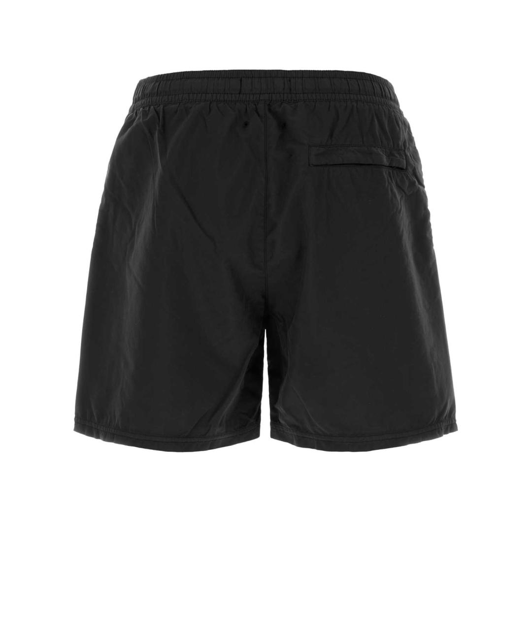 STONE ISLAND Черные шорты, фото 2