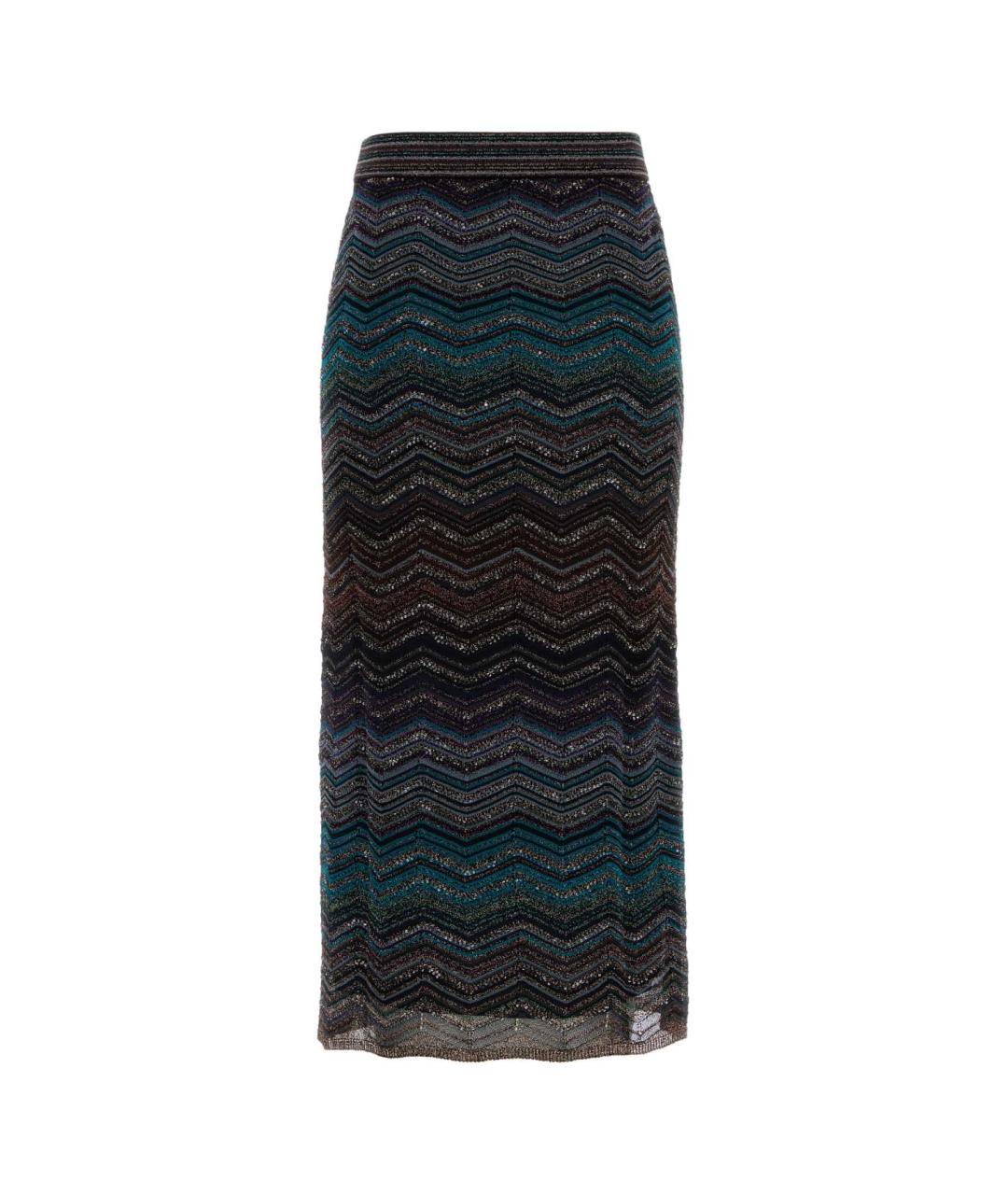 MISSONI Мульти вискозная юбка миди, фото 2