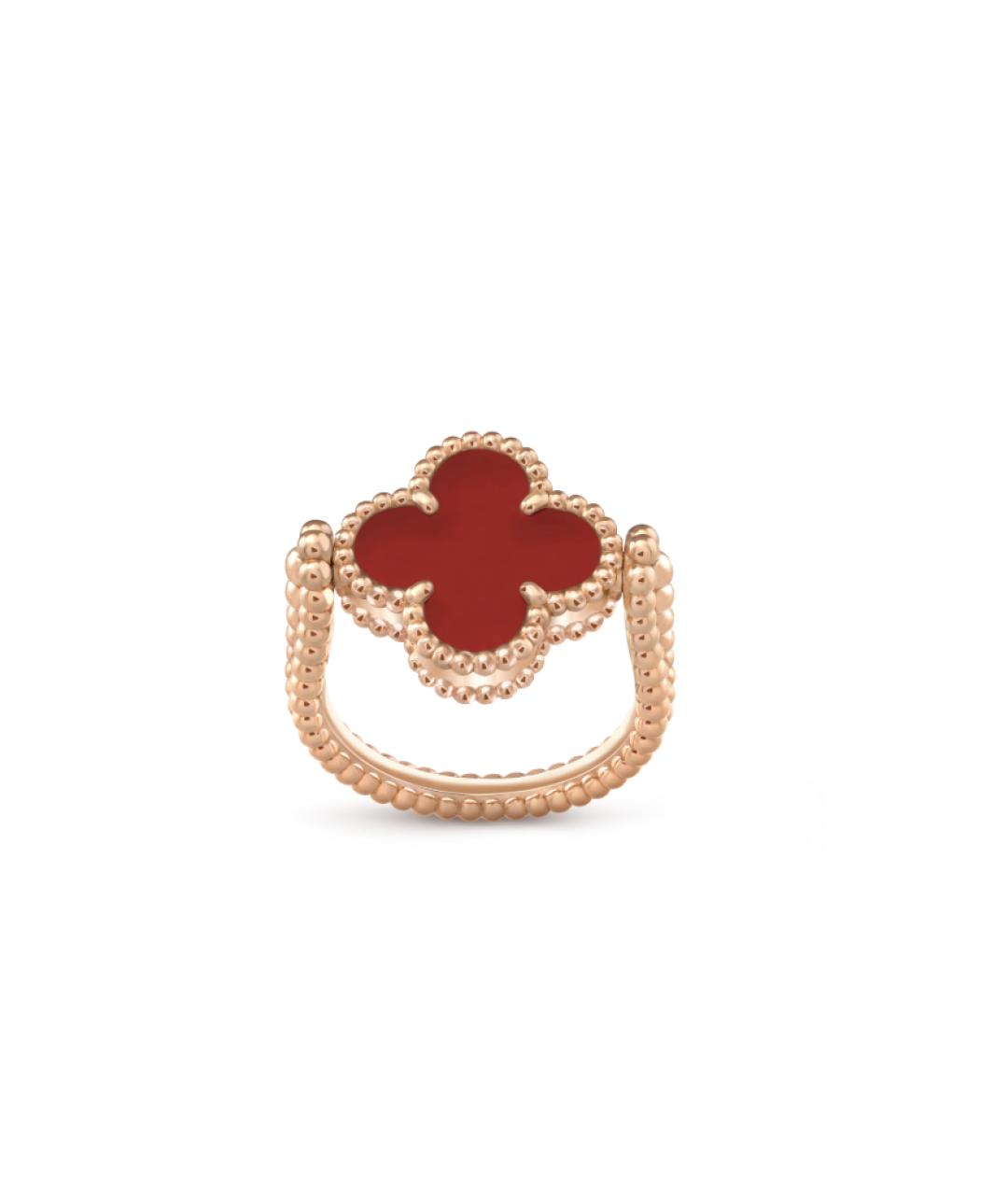 VAN CLEEF & ARPELS Красное кольцо из розового золота, фото 3