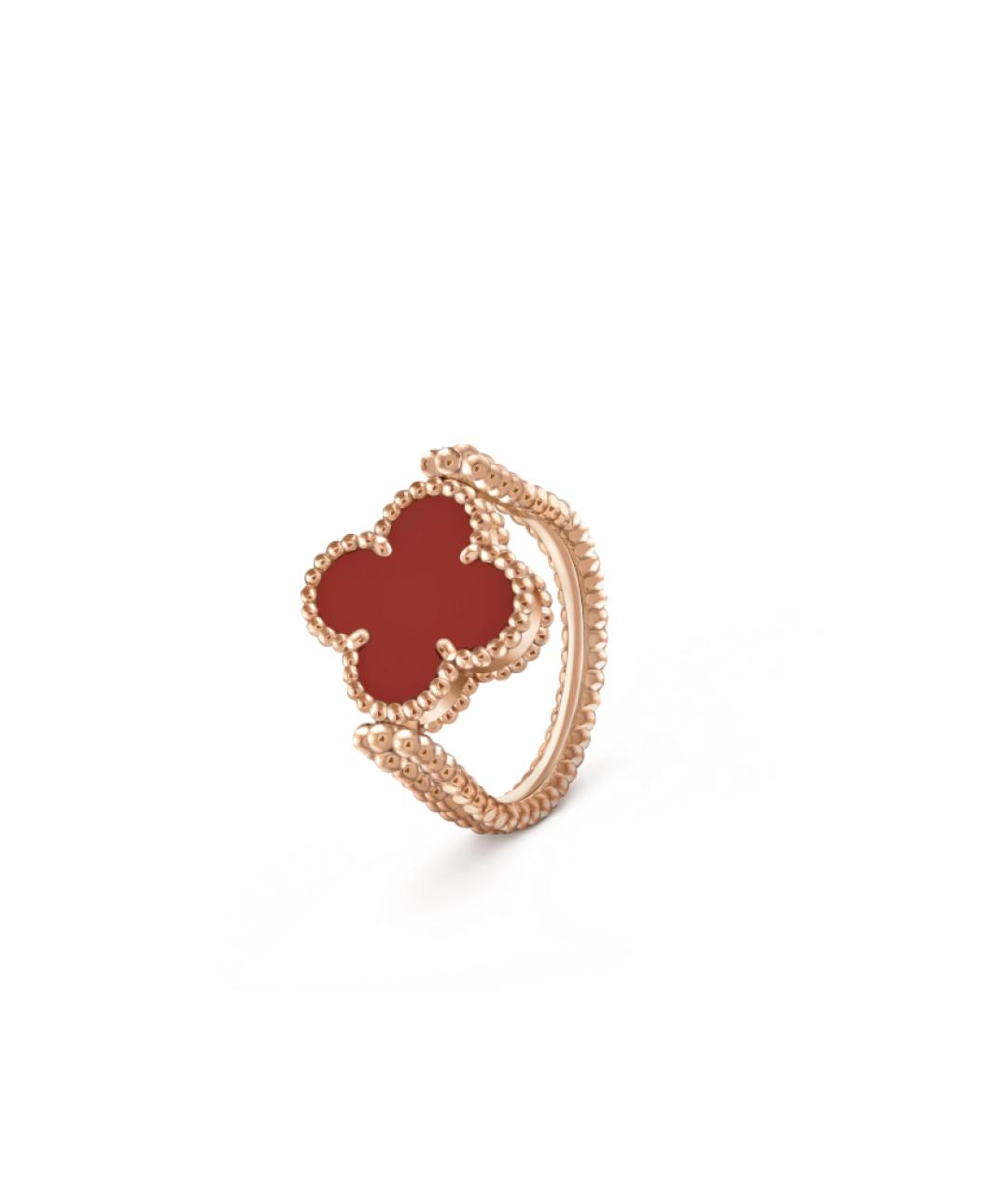 VAN CLEEF & ARPELS Красное кольцо из розового золота, фото 5