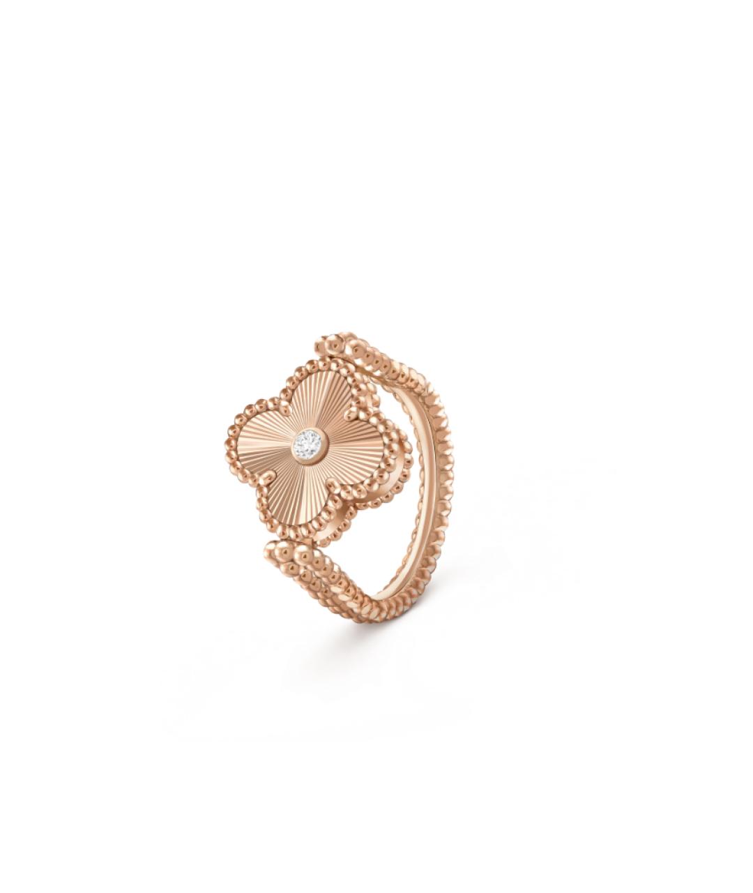 VAN CLEEF & ARPELS Красное кольцо из розового золота, фото 4