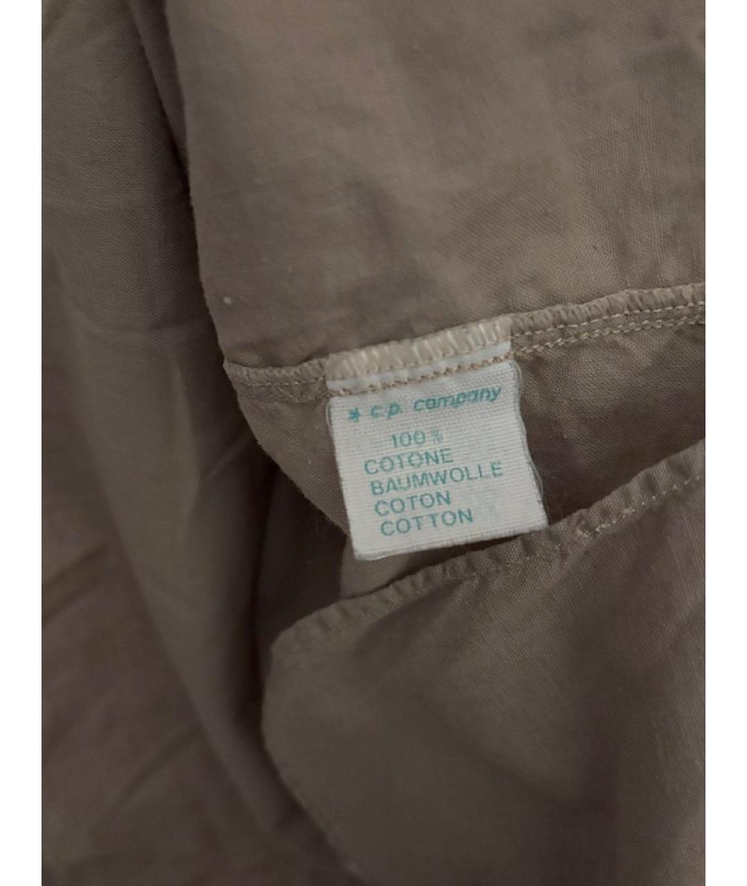 CP COMPANY Серая хлопковая кэжуал рубашка, фото 4