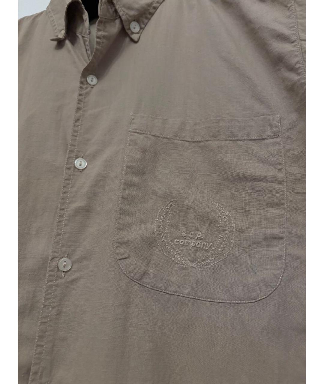 CP COMPANY Серая хлопковая кэжуал рубашка, фото 2