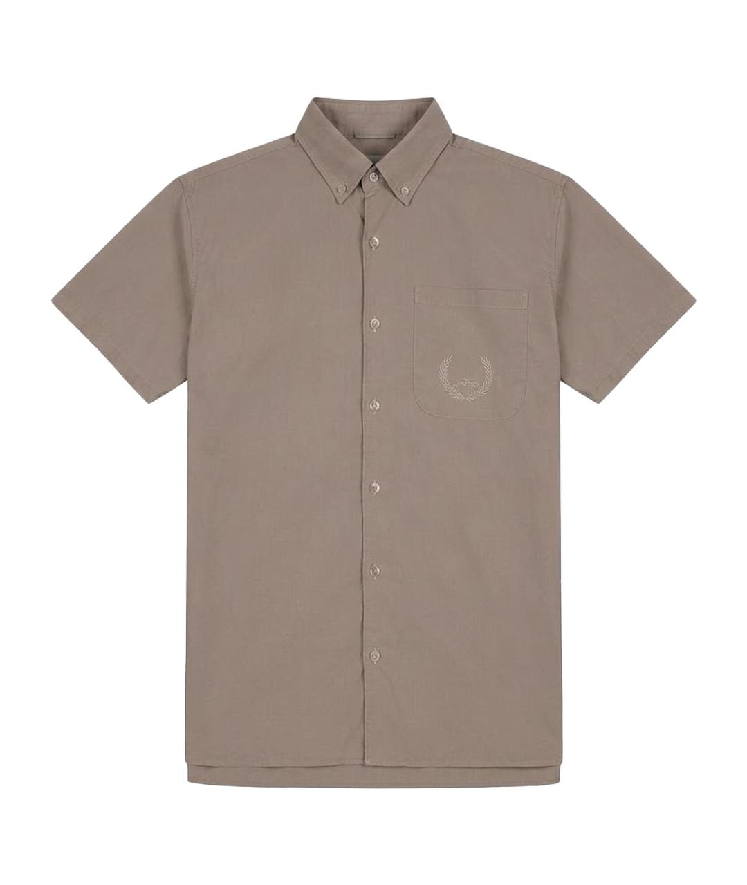 CP COMPANY Серая хлопковая кэжуал рубашка, фото 1