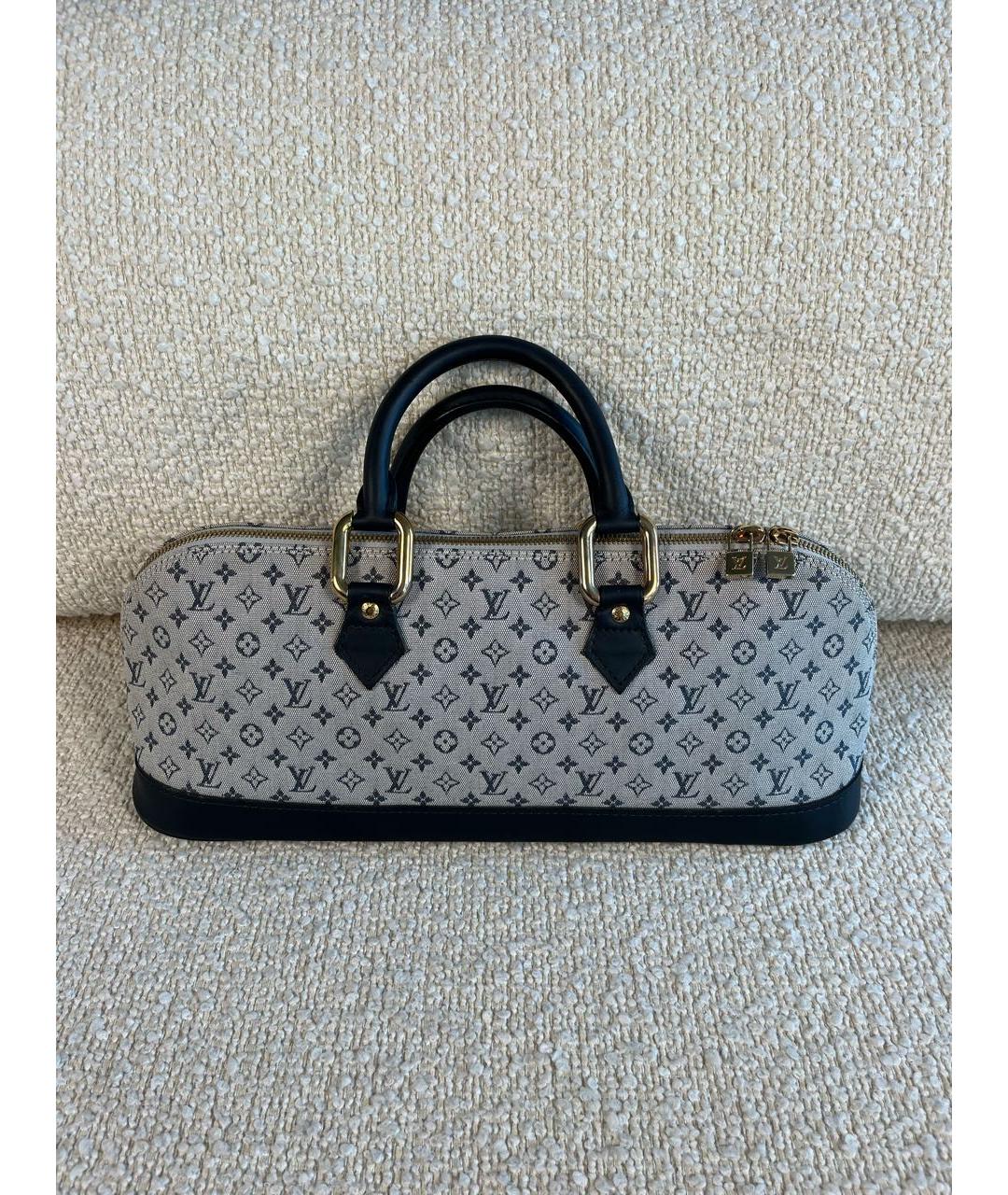 LOUIS VUITTON Кожаная сумка с короткими ручками, фото 9