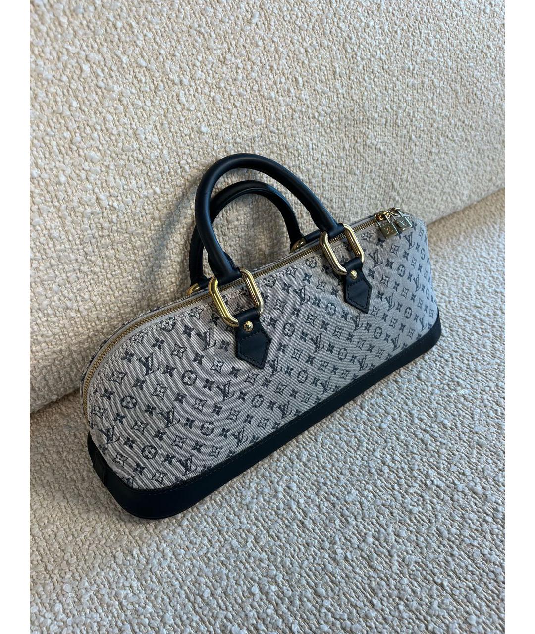 LOUIS VUITTON Кожаная сумка с короткими ручками, фото 2