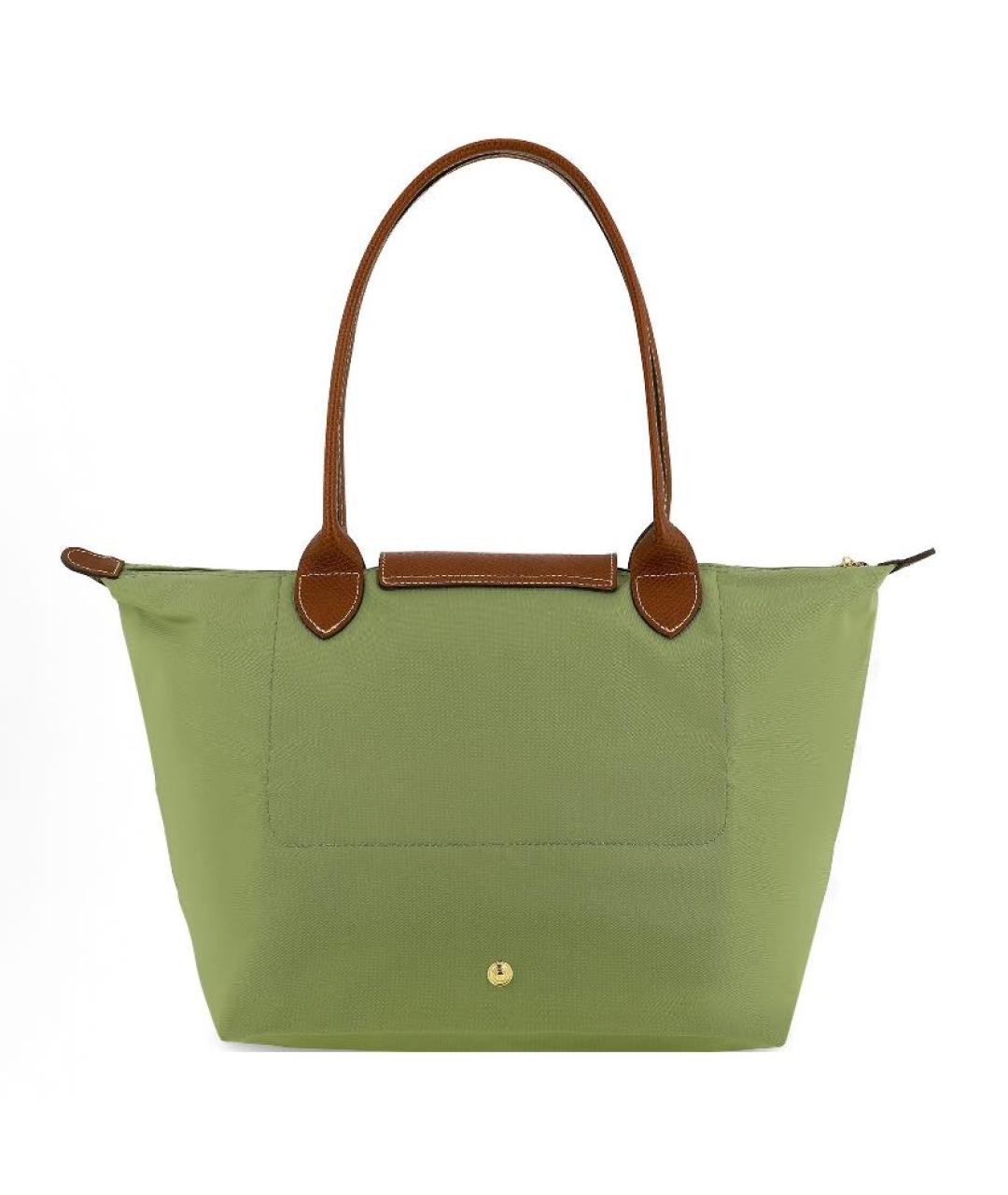 LONGCHAMP Салатовая сумка тоут, фото 3