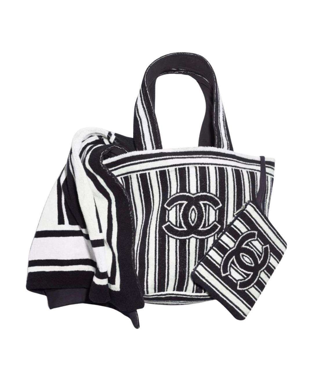 CHANEL Хлопковая пляжная сумка, фото 1