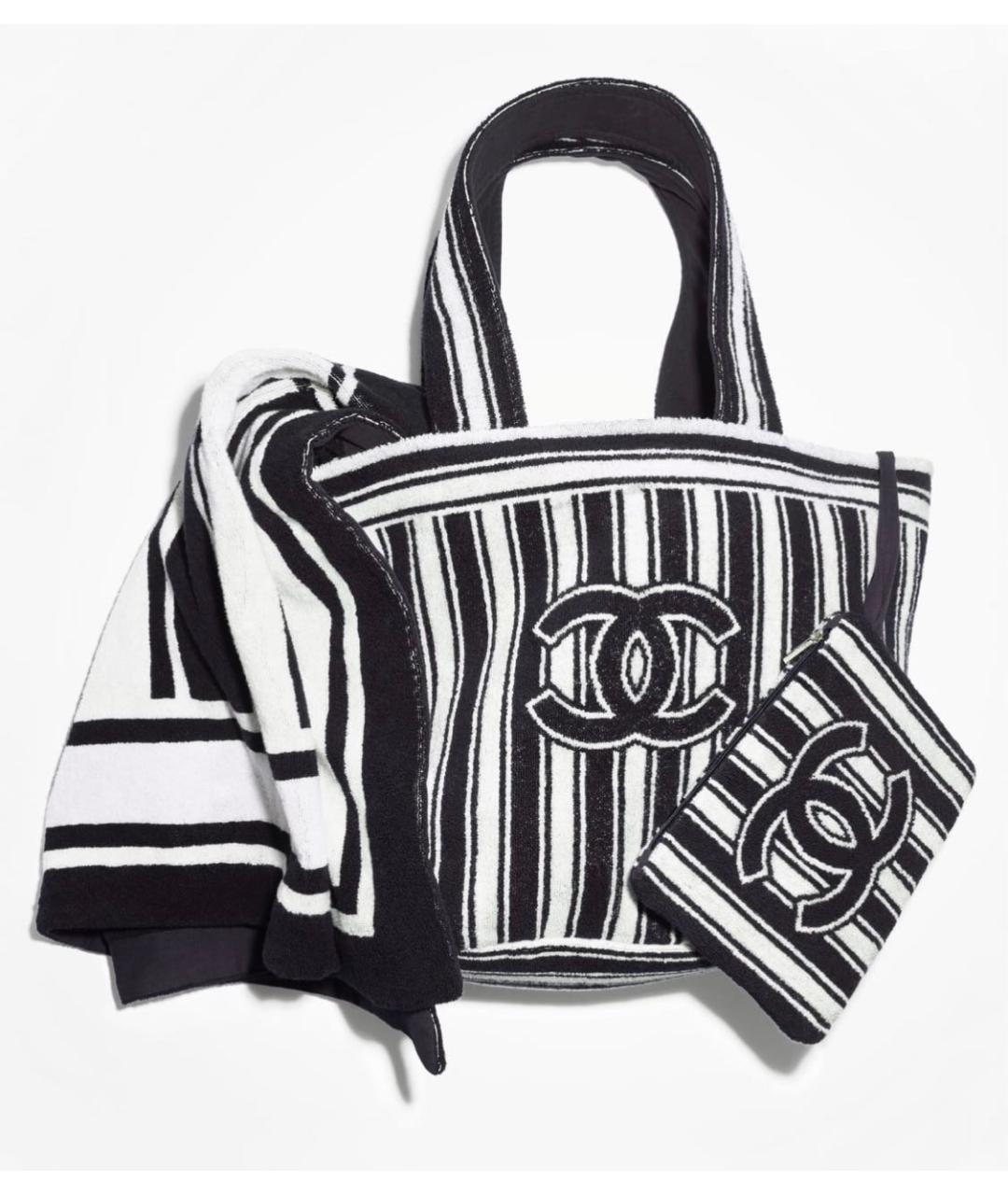 CHANEL Хлопковая пляжная сумка, фото 5