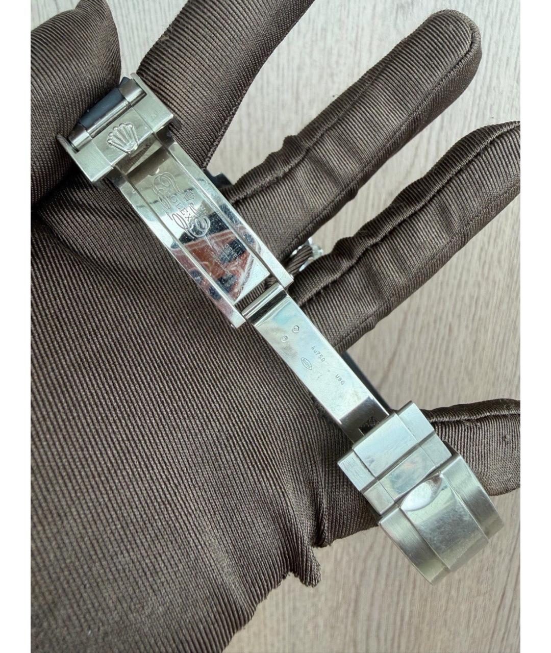 ROLEX Белые часы из белого золота, фото 4