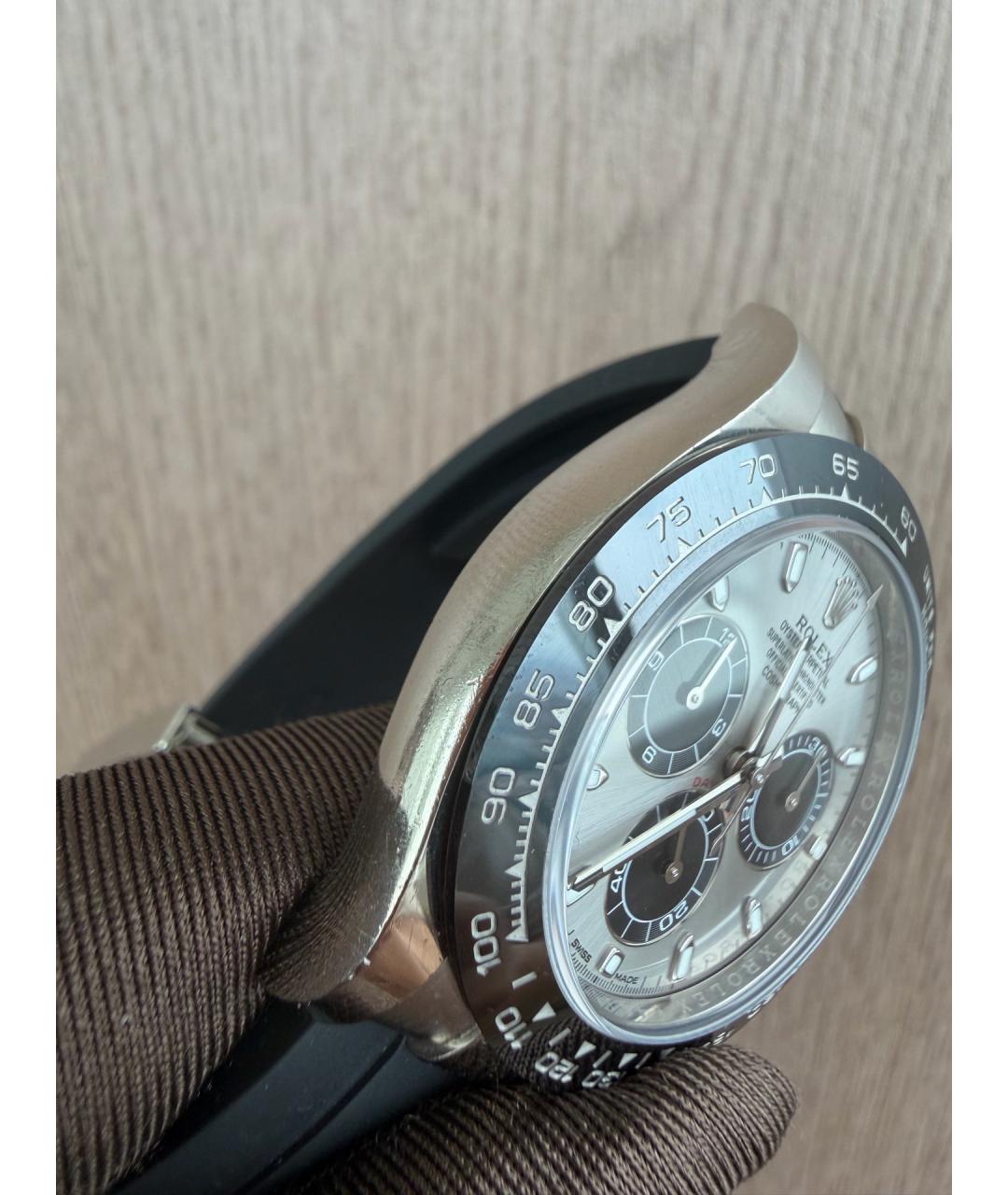 ROLEX Белые часы из белого золота, фото 3
