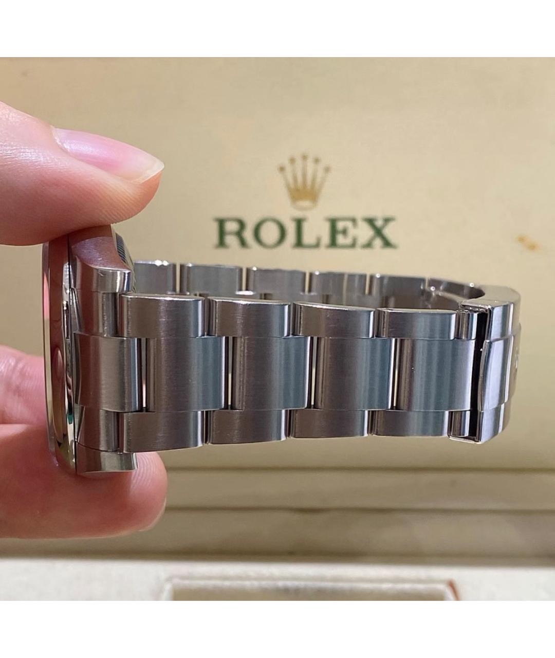 ROLEX Серебряные часы, фото 4