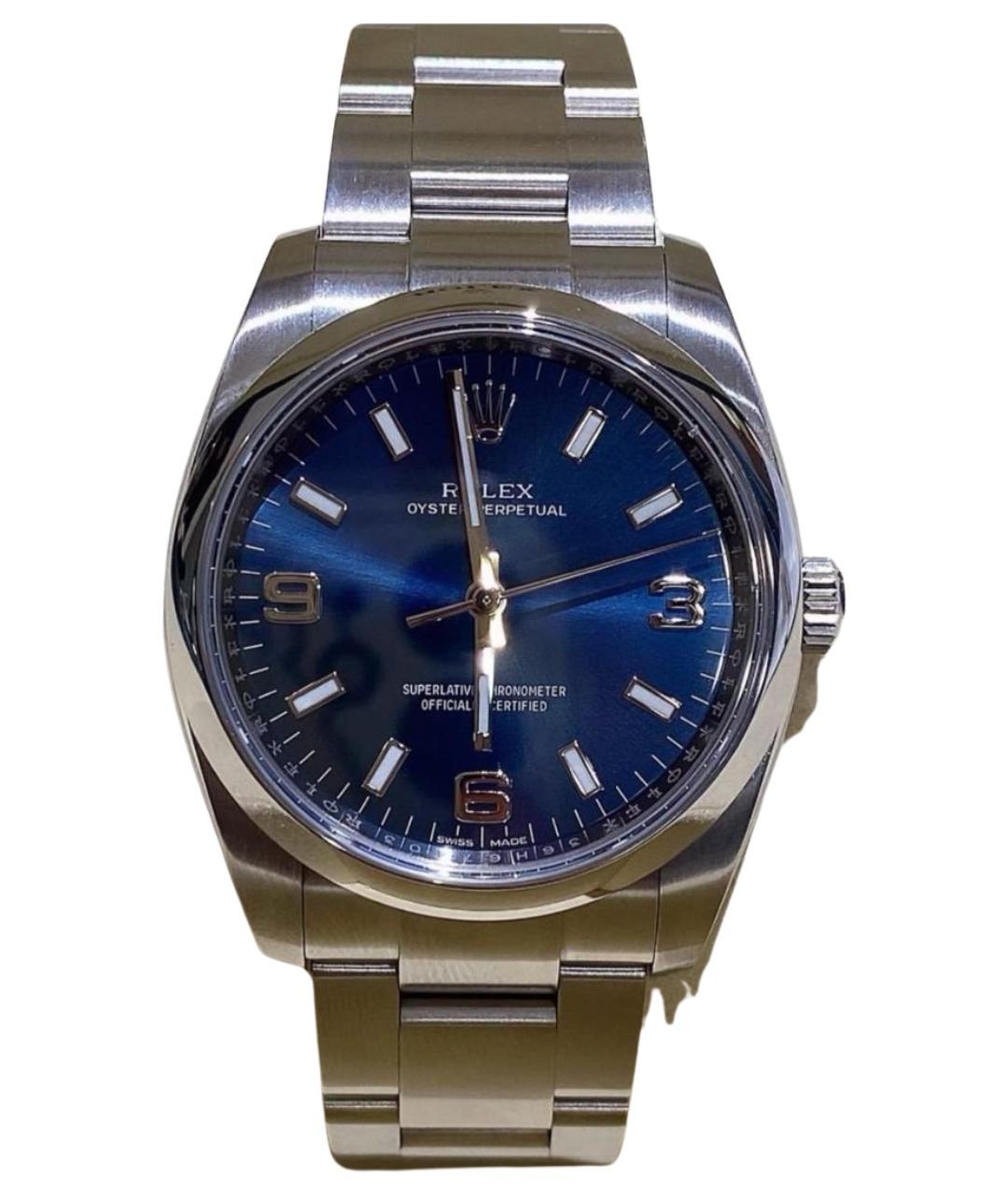 ROLEX Серебряные часы, фото 1
