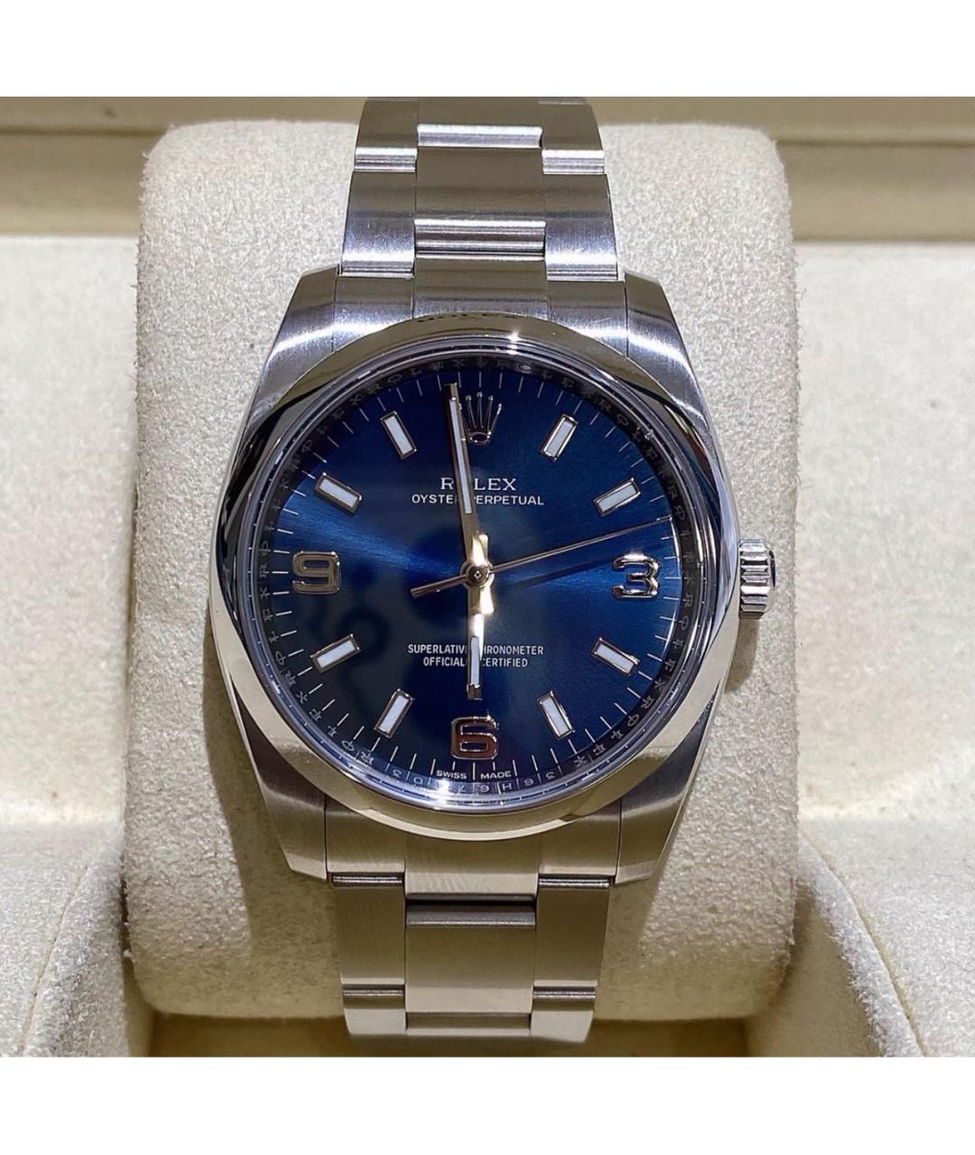 ROLEX Серебряные часы, фото 6