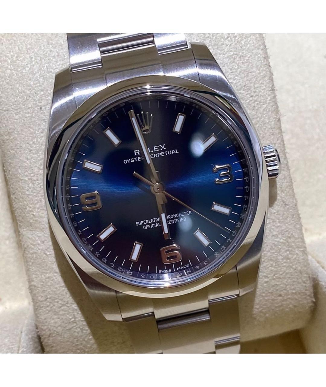 ROLEX Серебряные часы, фото 2