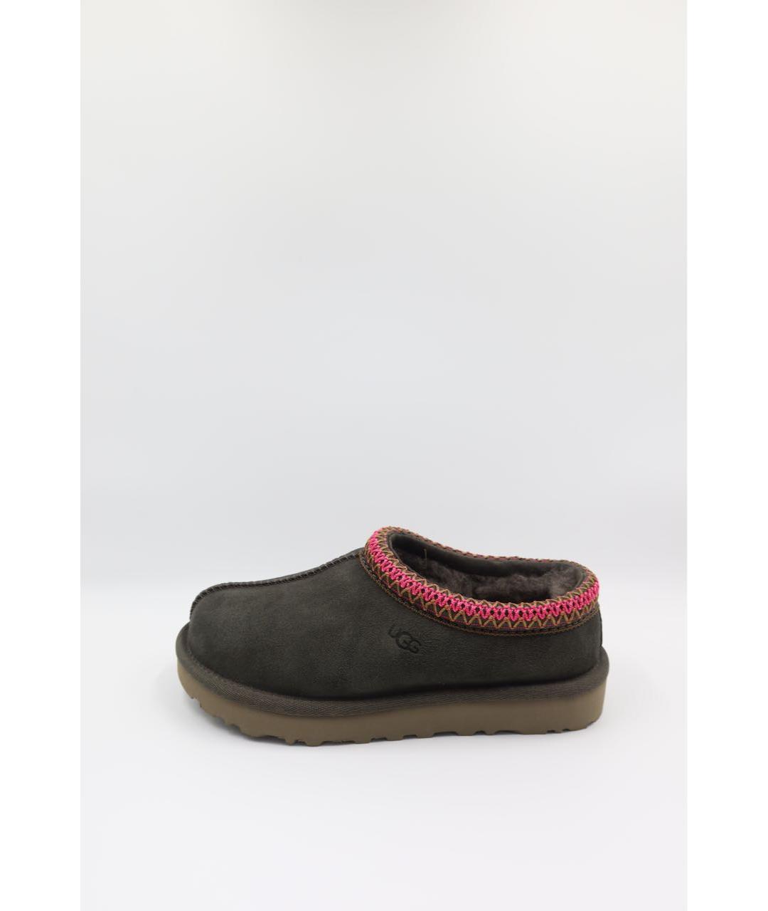 UGG AUSTRALIA Хаки замшевые ботинки, фото 2