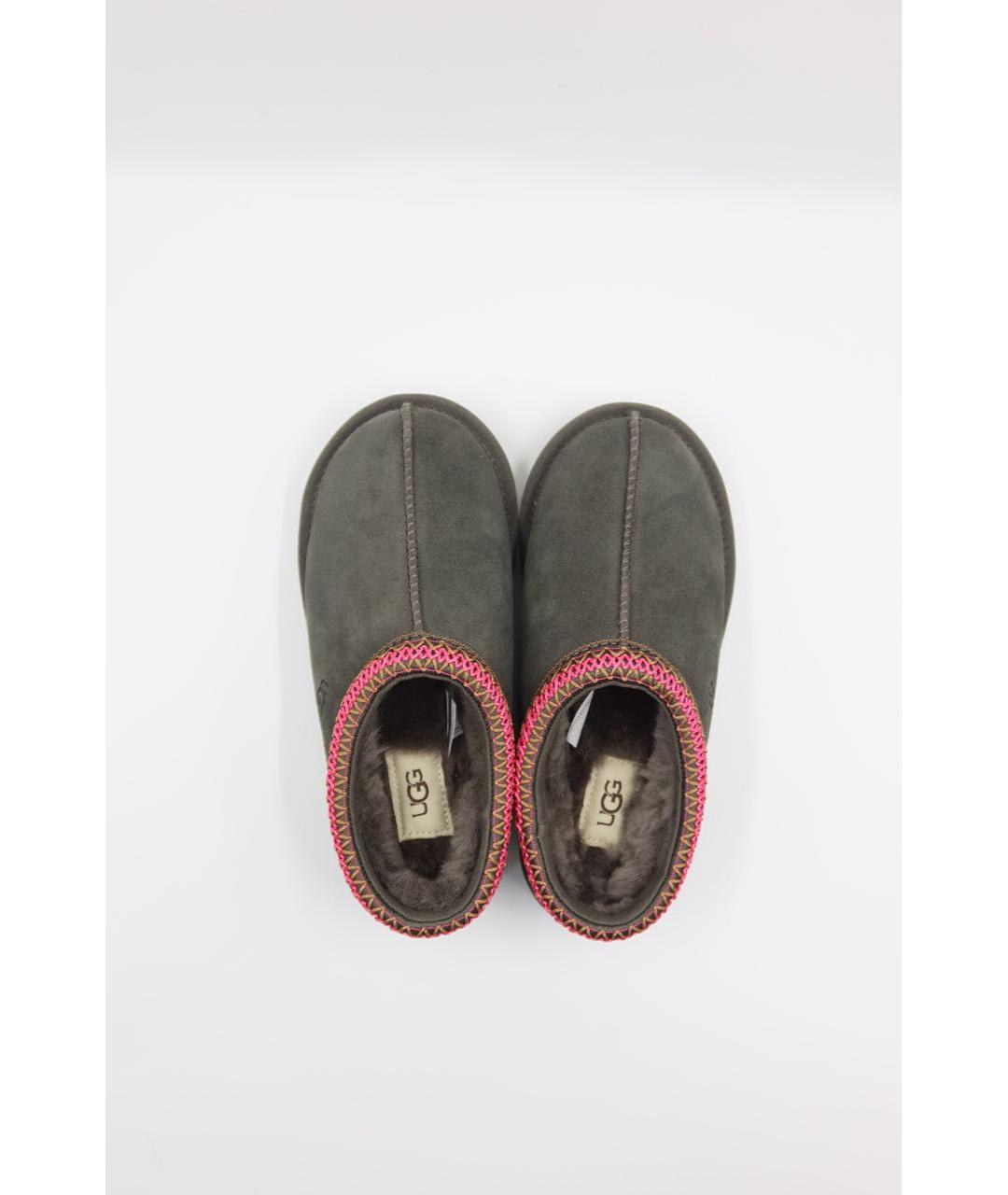 UGG AUSTRALIA Хаки замшевые ботинки, фото 5
