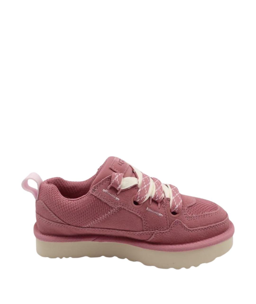 UGG AUSTRALIA Розовые замшевые кеды, фото 1