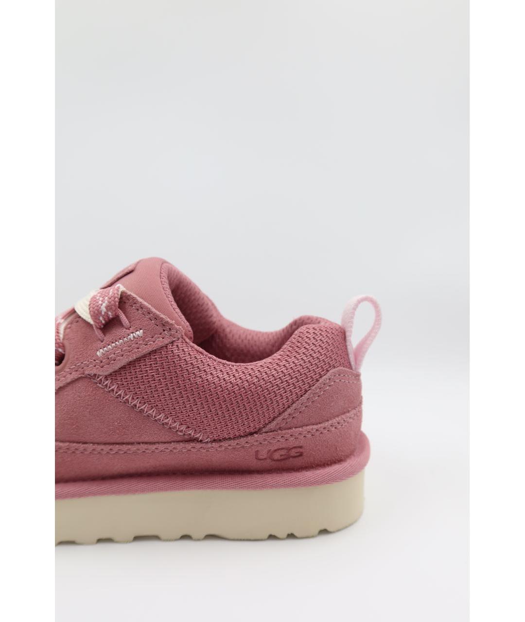 UGG AUSTRALIA Розовые замшевые кеды, фото 4