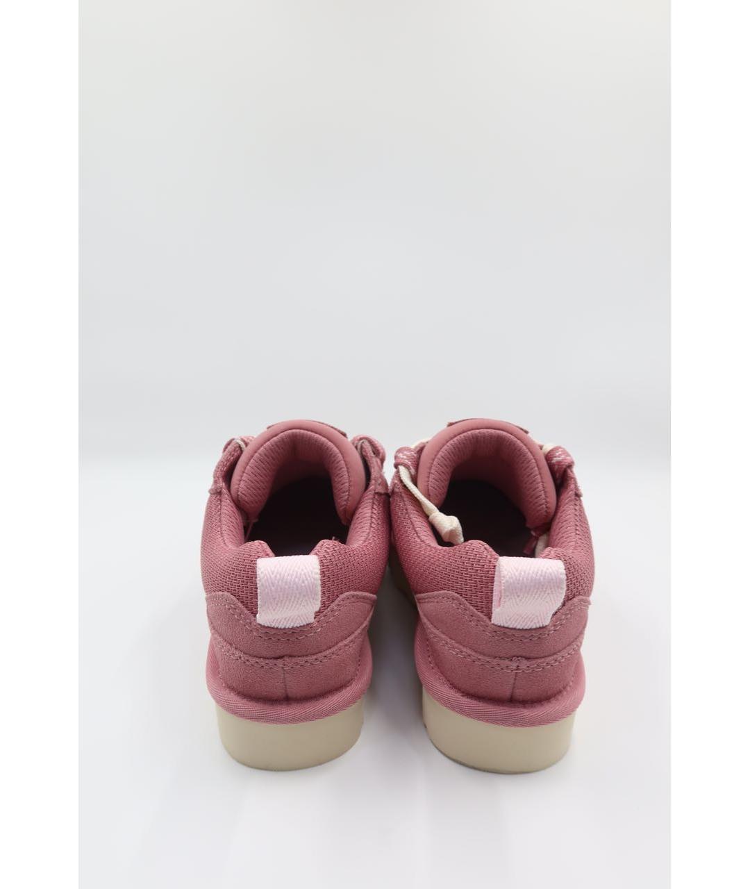UGG AUSTRALIA Розовые замшевые кеды, фото 5