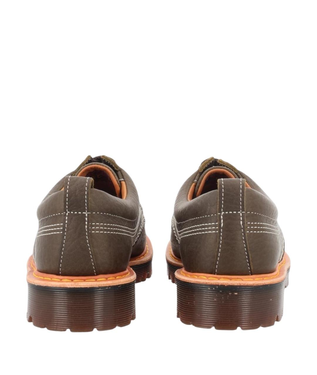 DR. MARTENS Коричневые кожаные брогги и оксфорды, фото 2