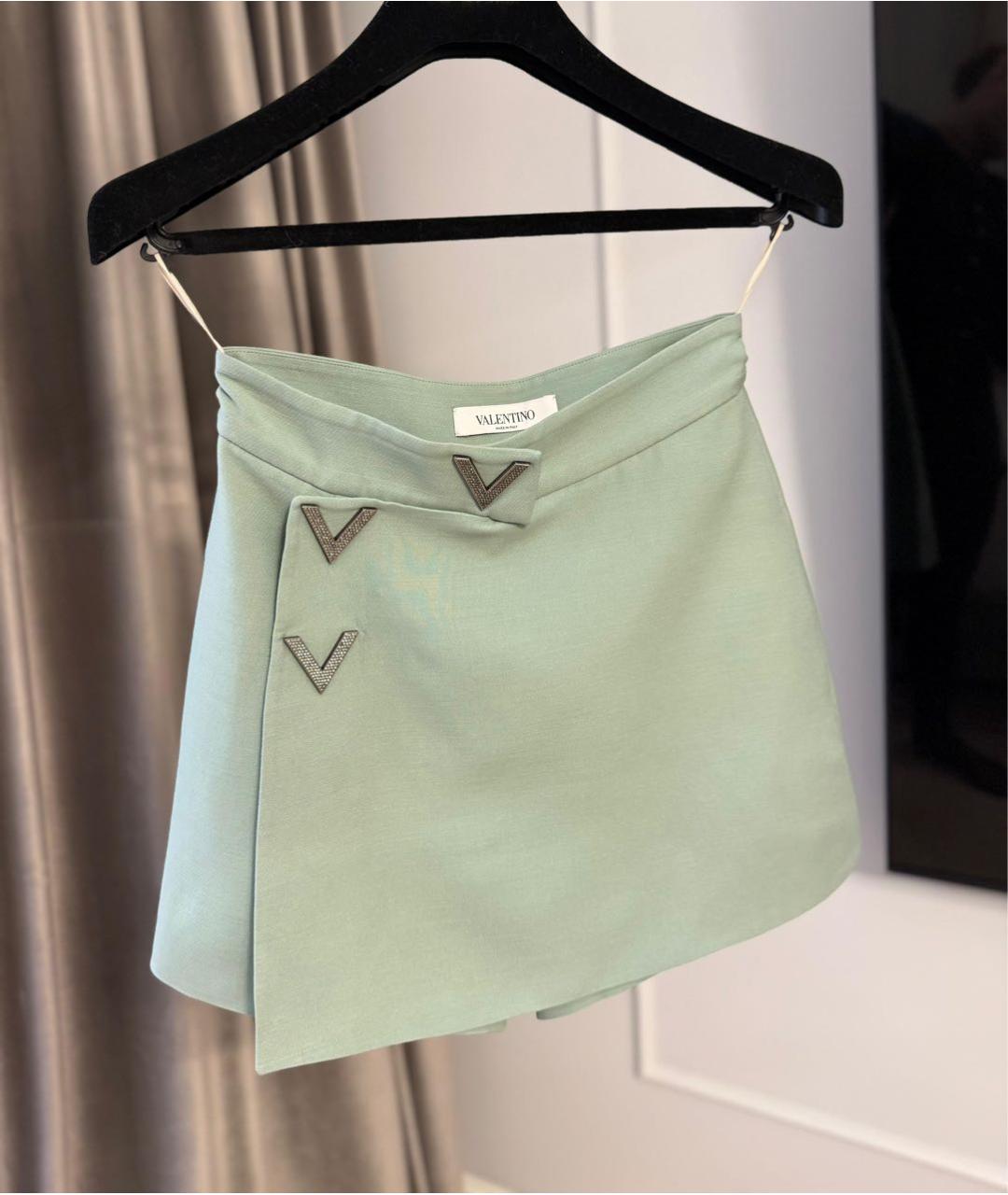 VALENTINO Салатовые шорты, фото 2