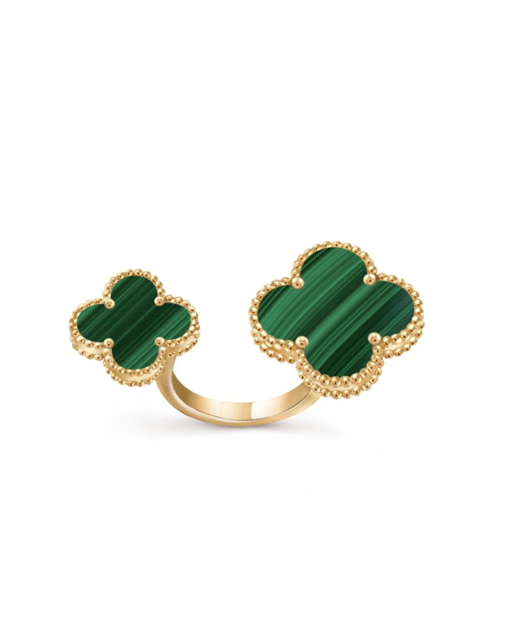 VAN CLEEF & ARPELS Зеленое кольцо из желтого золота, фото 3