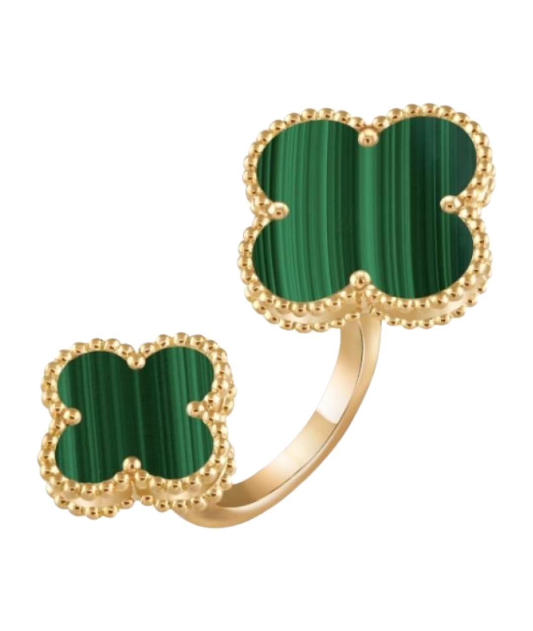 VAN CLEEF & ARPELS Зеленое кольцо из желтого золота, фото 1