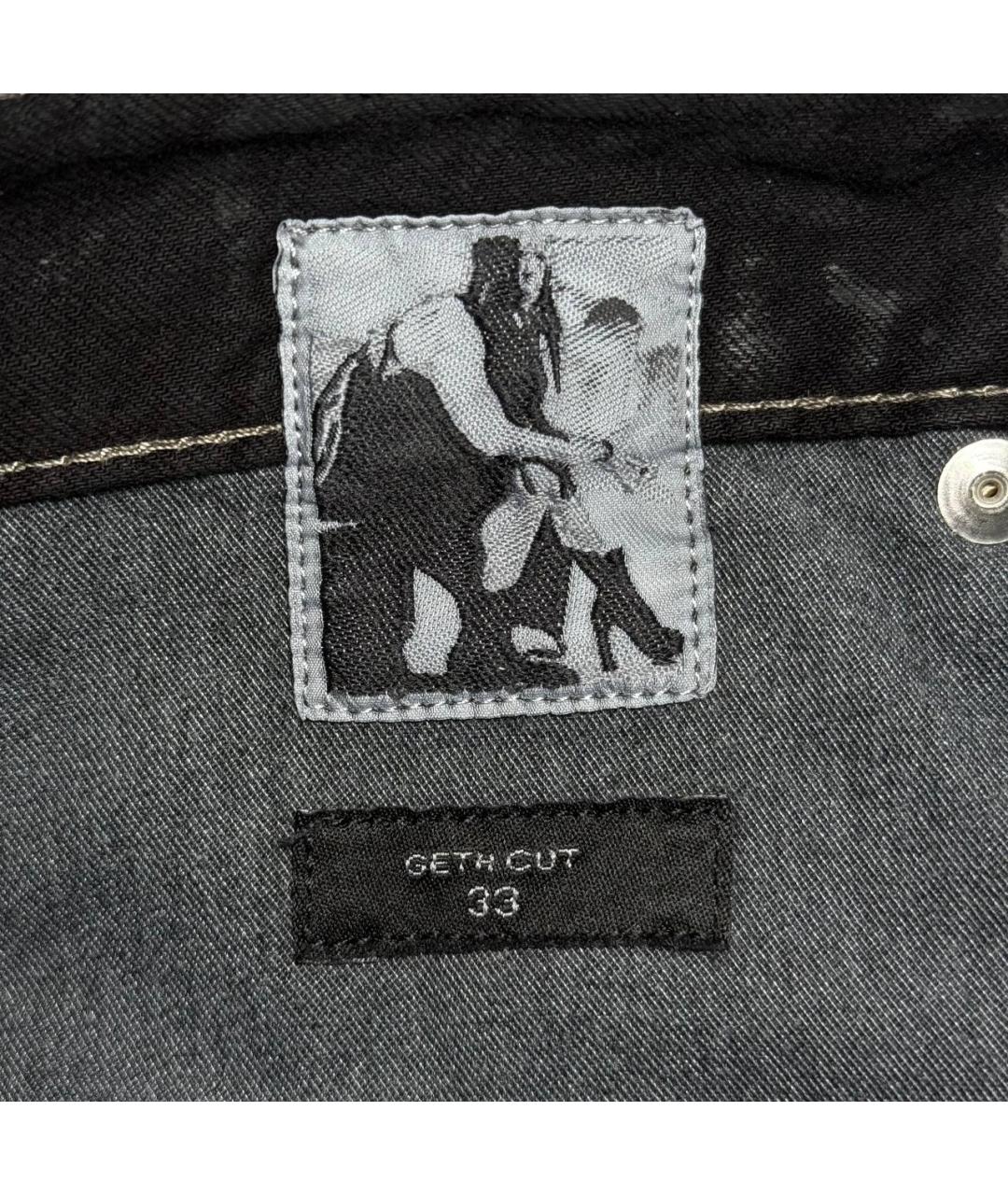 RICK OWENS DRKSHDW Черные прямые джинсы, фото 8