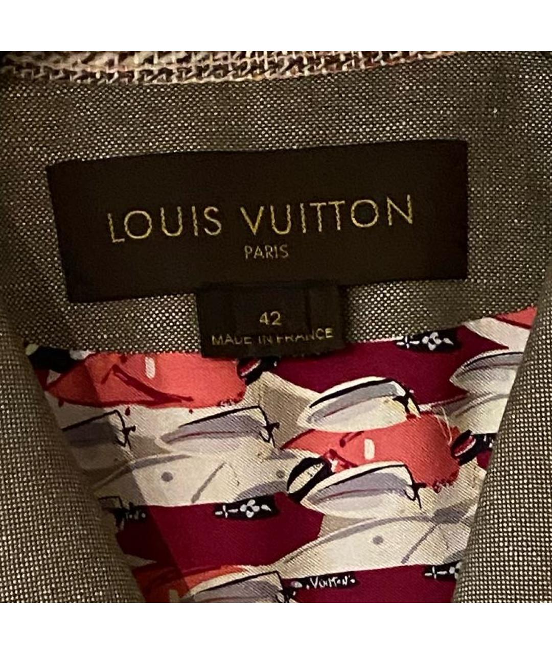 LOUIS VUITTON Мульти твидовый костюм с юбками, фото 3